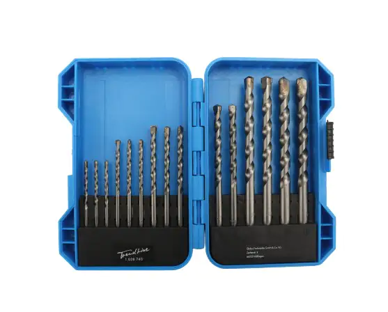 TrendLine Bohrer-Set für Stein 15-teilig Rundschaft