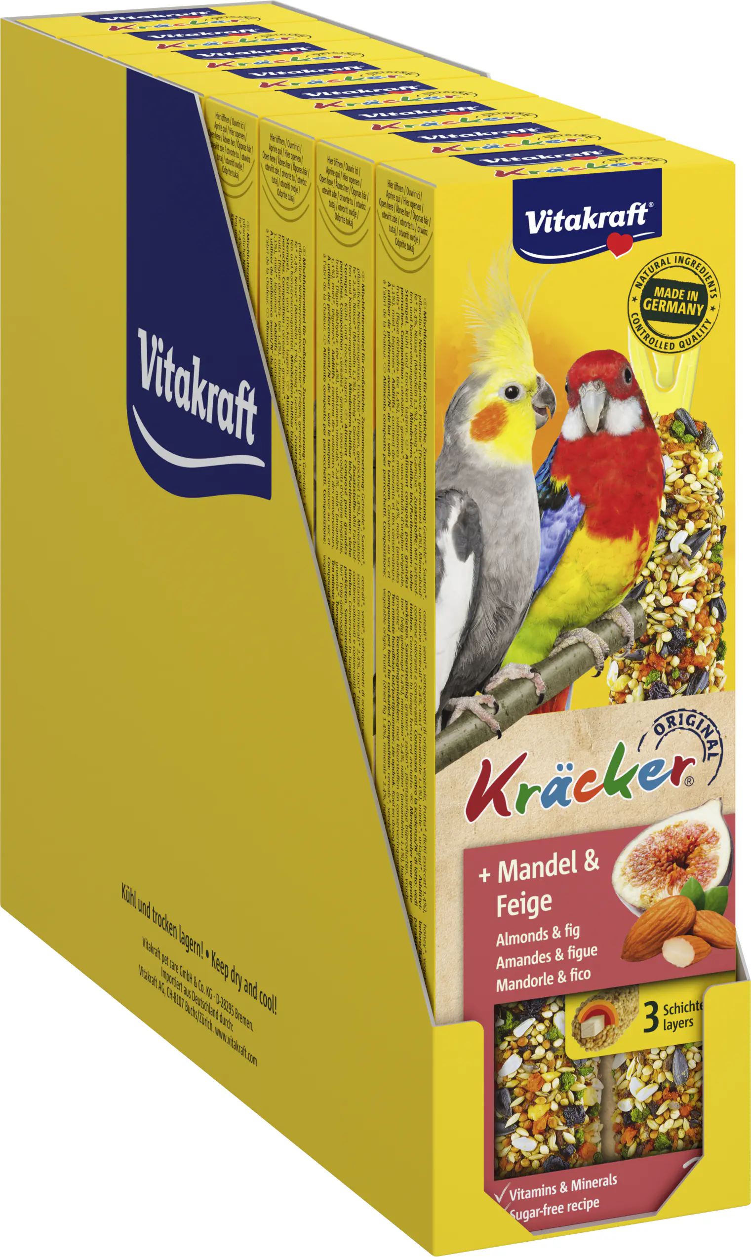 Vitakraft Kräcker® Mandel & Feige 2 Stück / 180 g Vitakraft Kräcker® Mandel & Feige 2 Stück / 180 g
