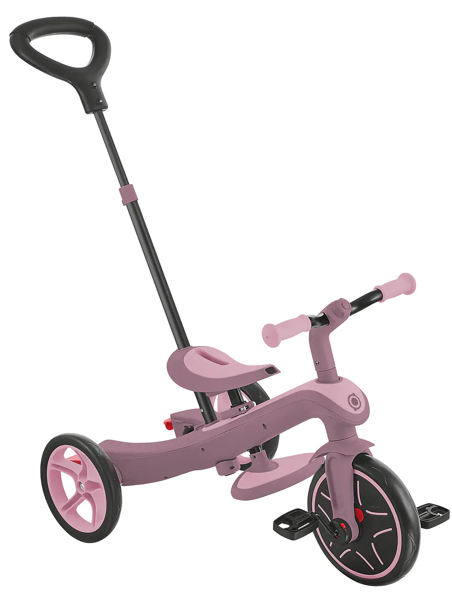 Globber Dreirad für Kinder Explorer Trike 4-in-1 Eco rosa