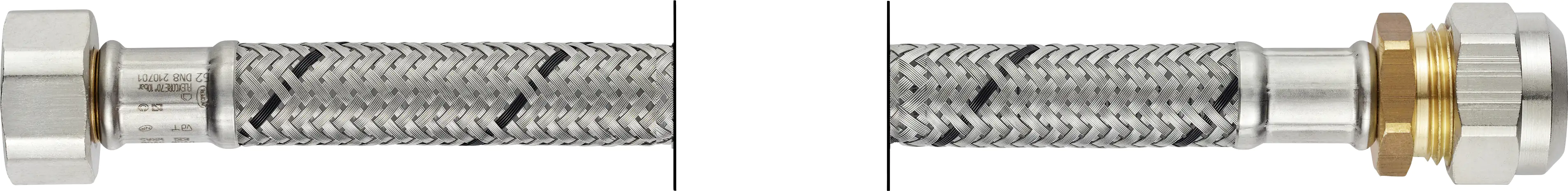 FLEXO Anschlussschlauch FLEXO® IG 3/8" x Q 8mm DN8, 50 cm