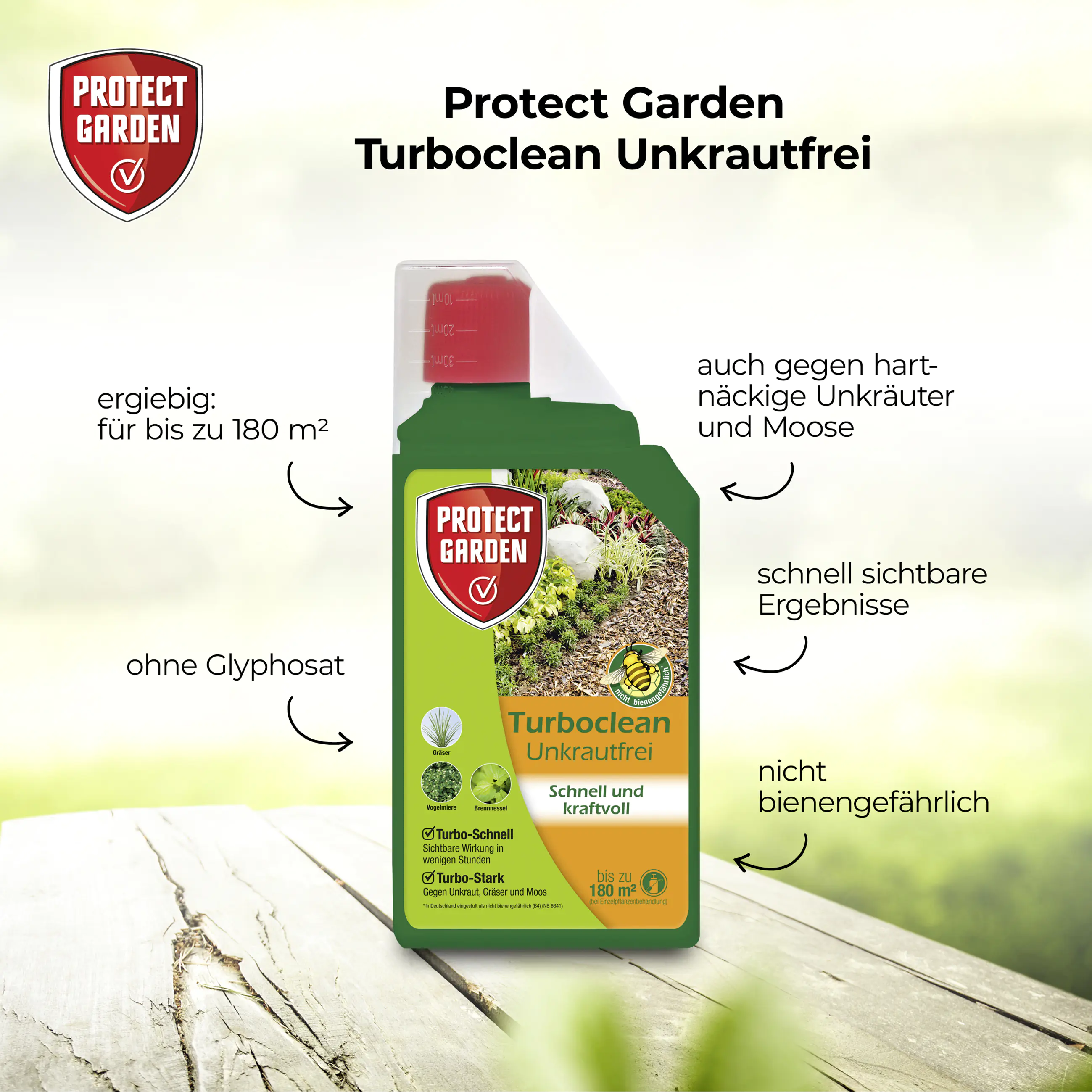 Protect Garden Turboclean Unkrautfrei 1 l