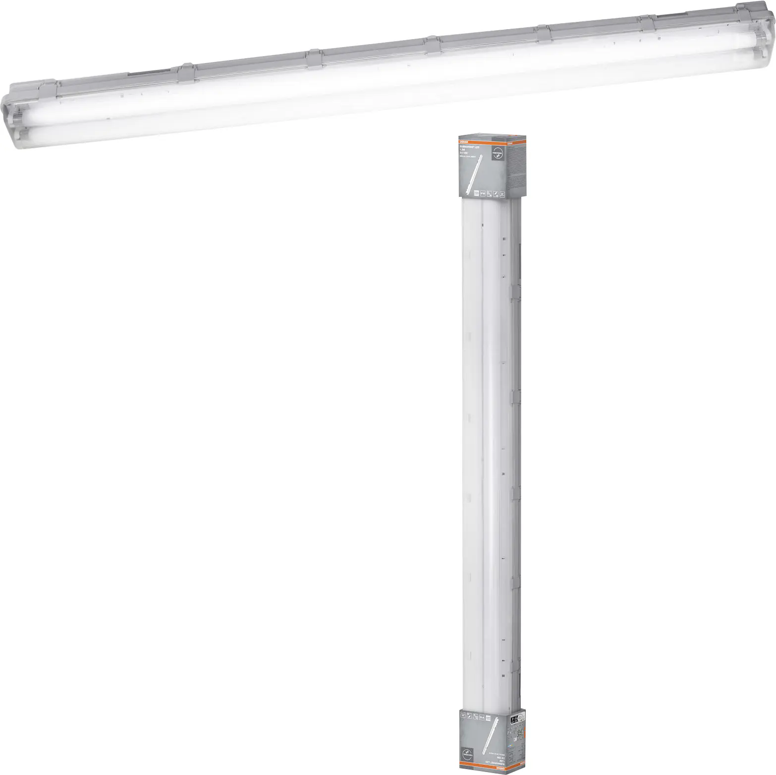 Osram Feuchtraumleuchte Submarine 2 x 15 Watt 126 cm