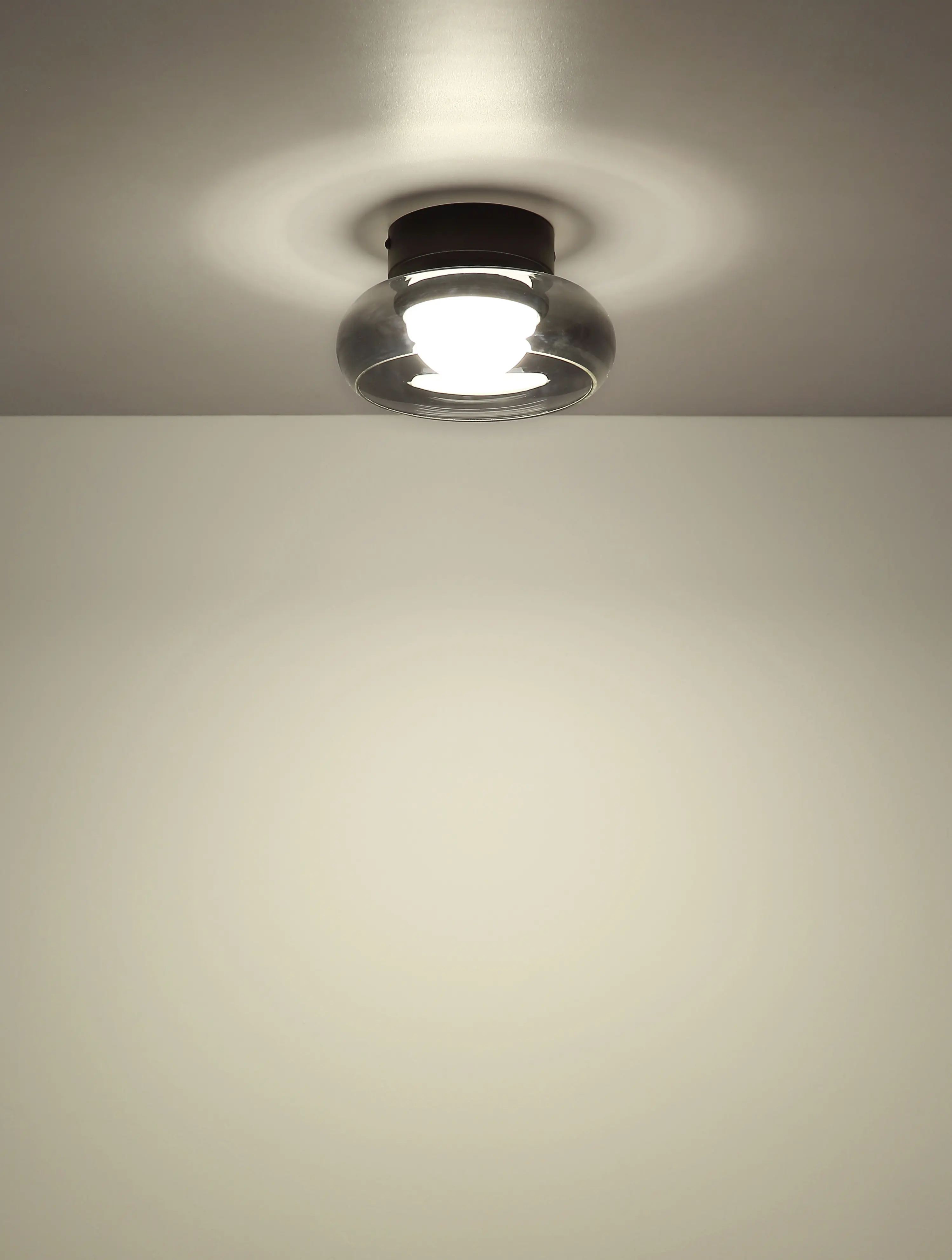 Globo Deckenleuchte Carlene 20 x 10 cm Ø x H schwarz matt