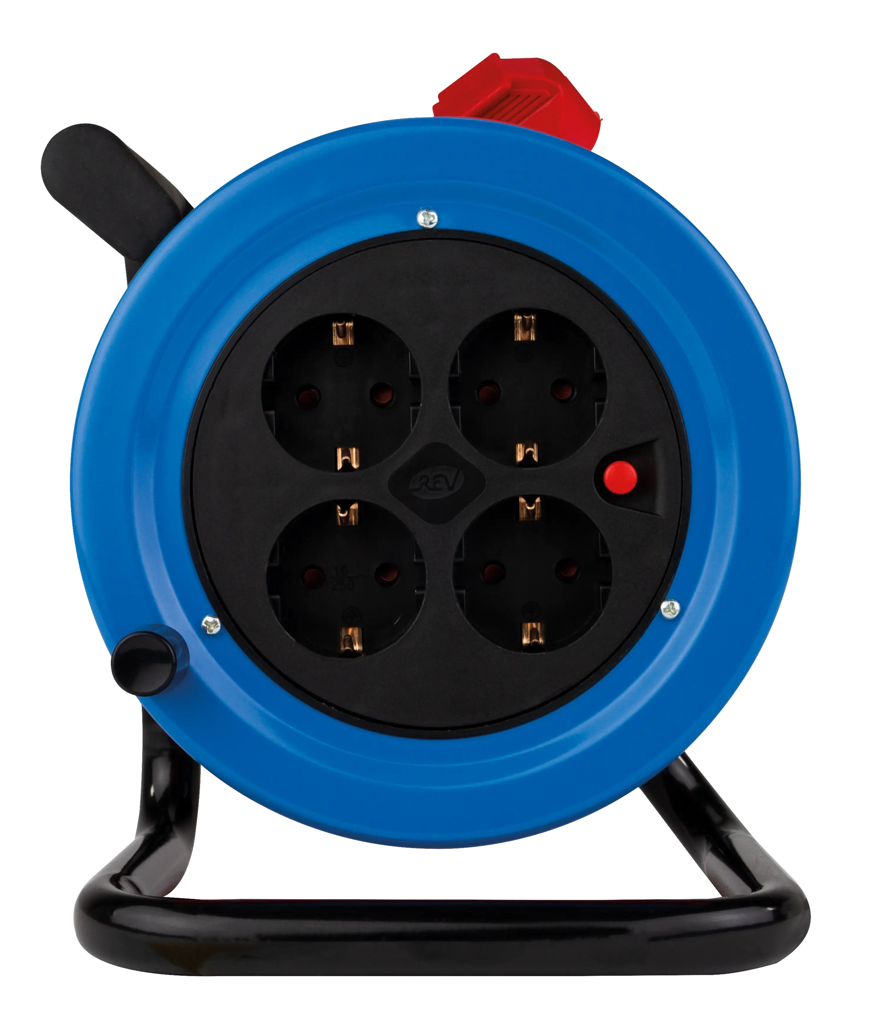 REV Kabeltrommel Innen 15 m H05VV-F 3G1,5mm², schwarz blau REV Kabeltrommel Innen 15 m H05VV-F 3G1,5mm², schwarz blau