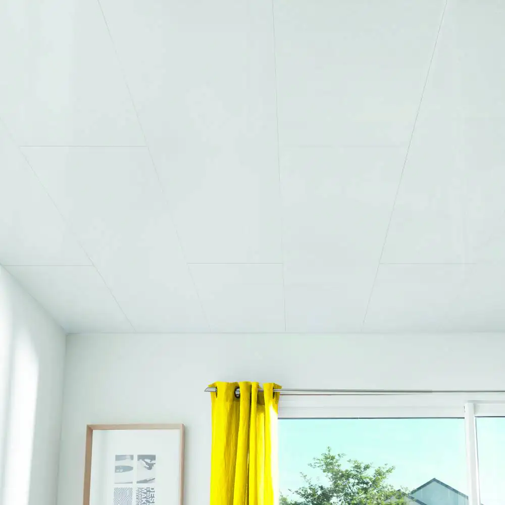 Grosfillex Kunststoffpaneele Element Compact 120 x 37,5 cm 8 mm weiß matt