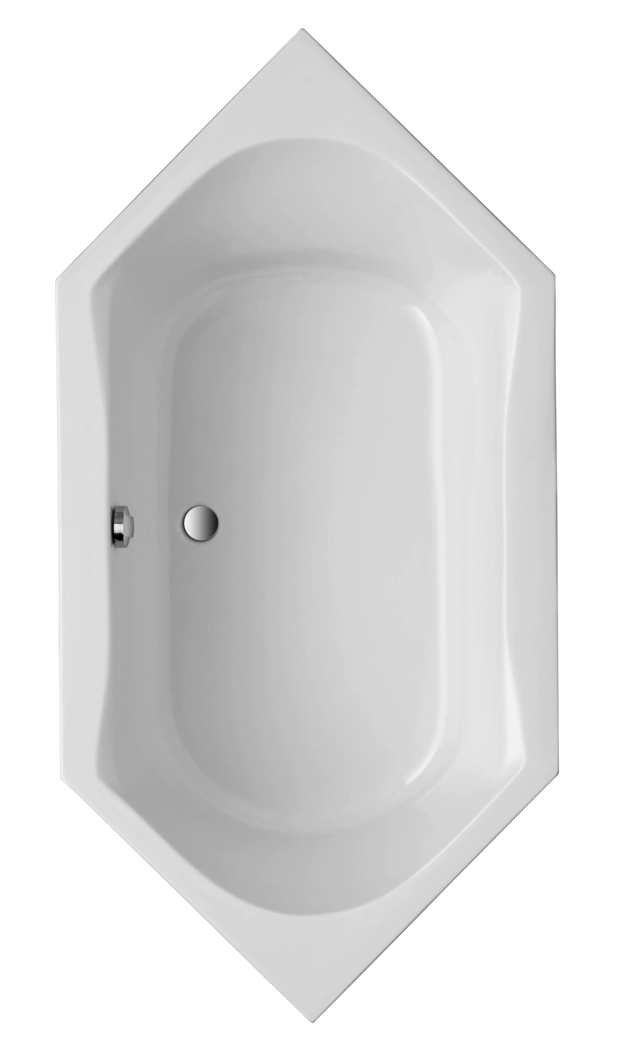 Ottofond Badewanne Corsica 200 x 100 cm, weiß