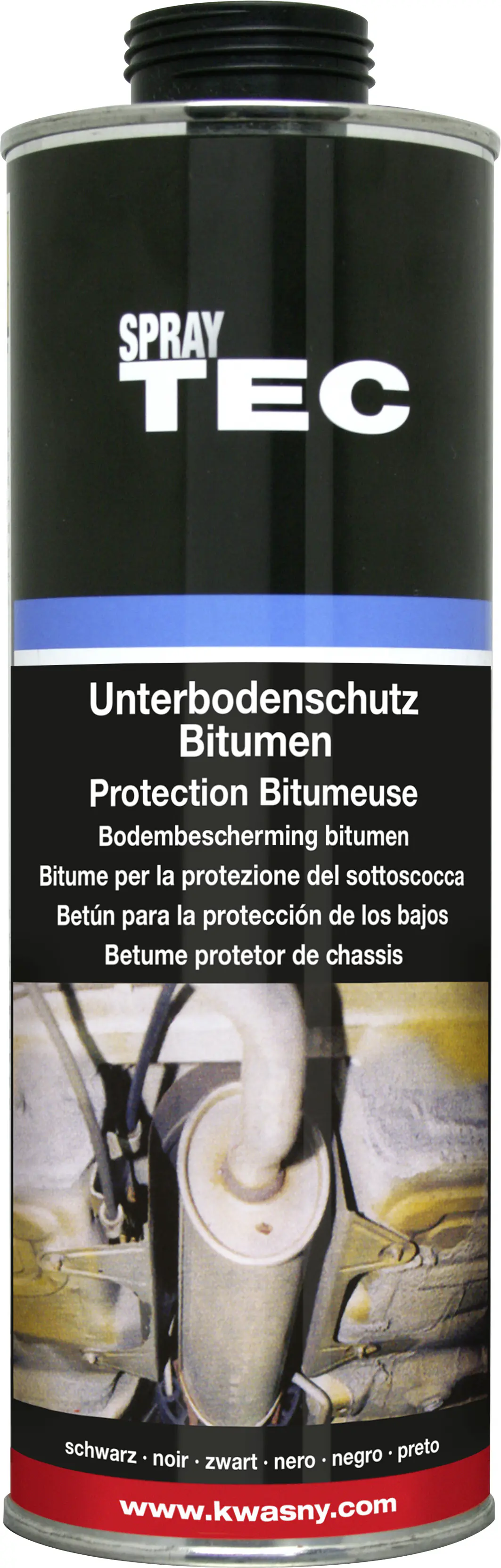 SprayTEC Unterbodenschutz Bitumen schwarz 1L