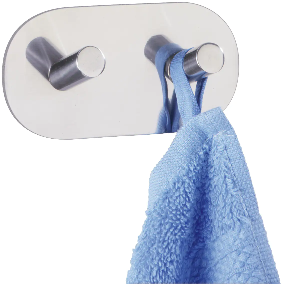 Wenko Wandhaken Duo Edelstahl, chrom, glänzend