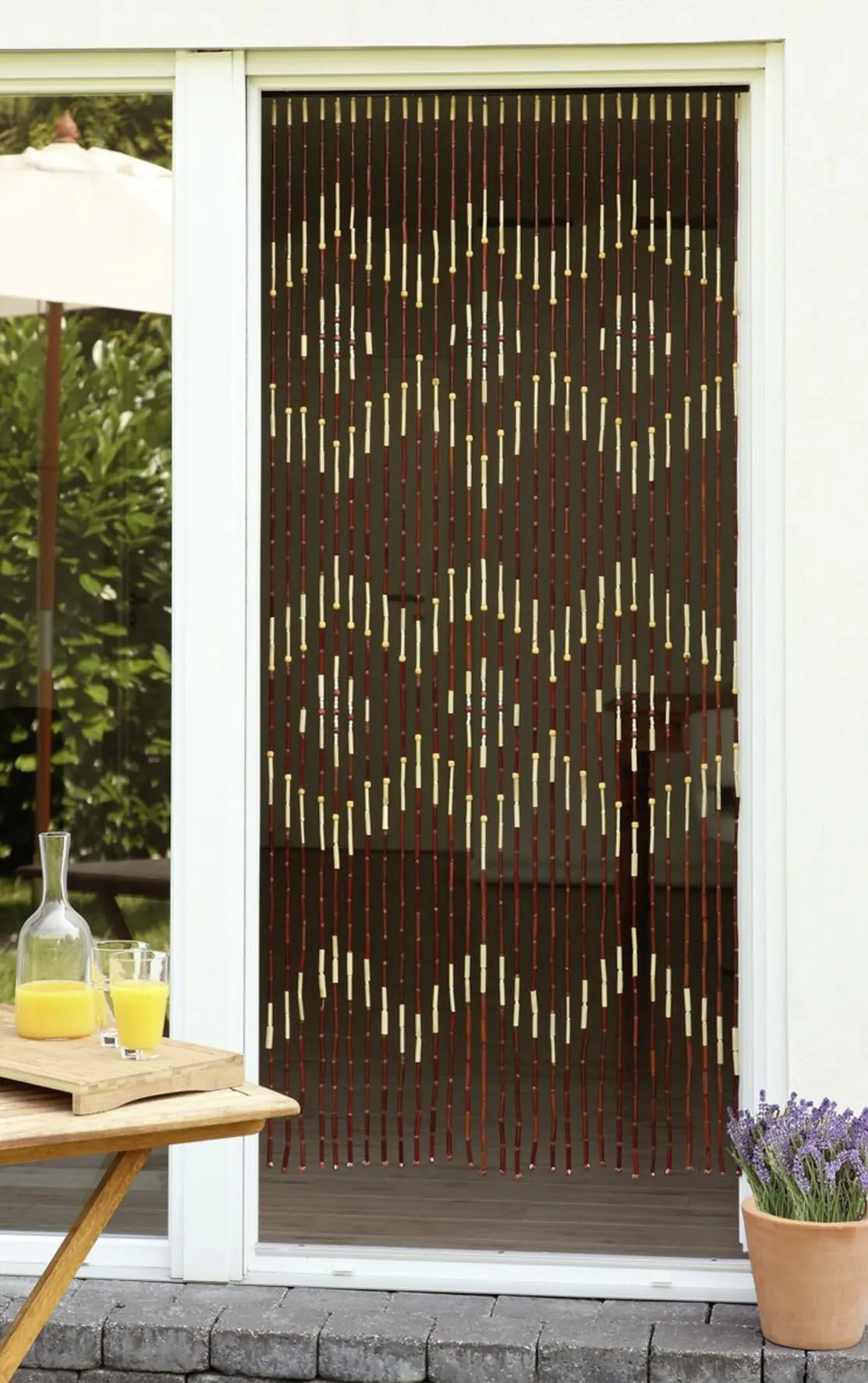 Conacord Deko-Vorhang Menam natur braun 90 x 200 cm