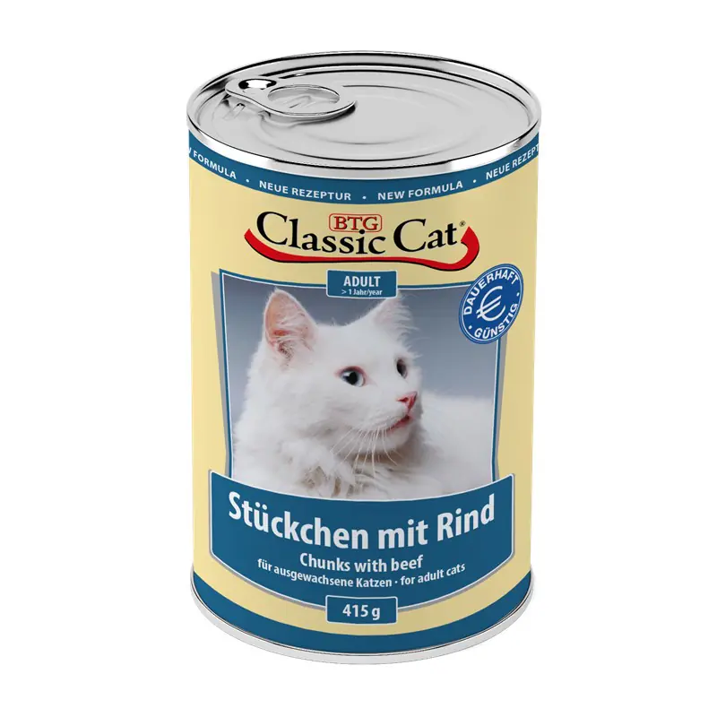 Classic Cat Katzennassfutter Adult 415 g Rind