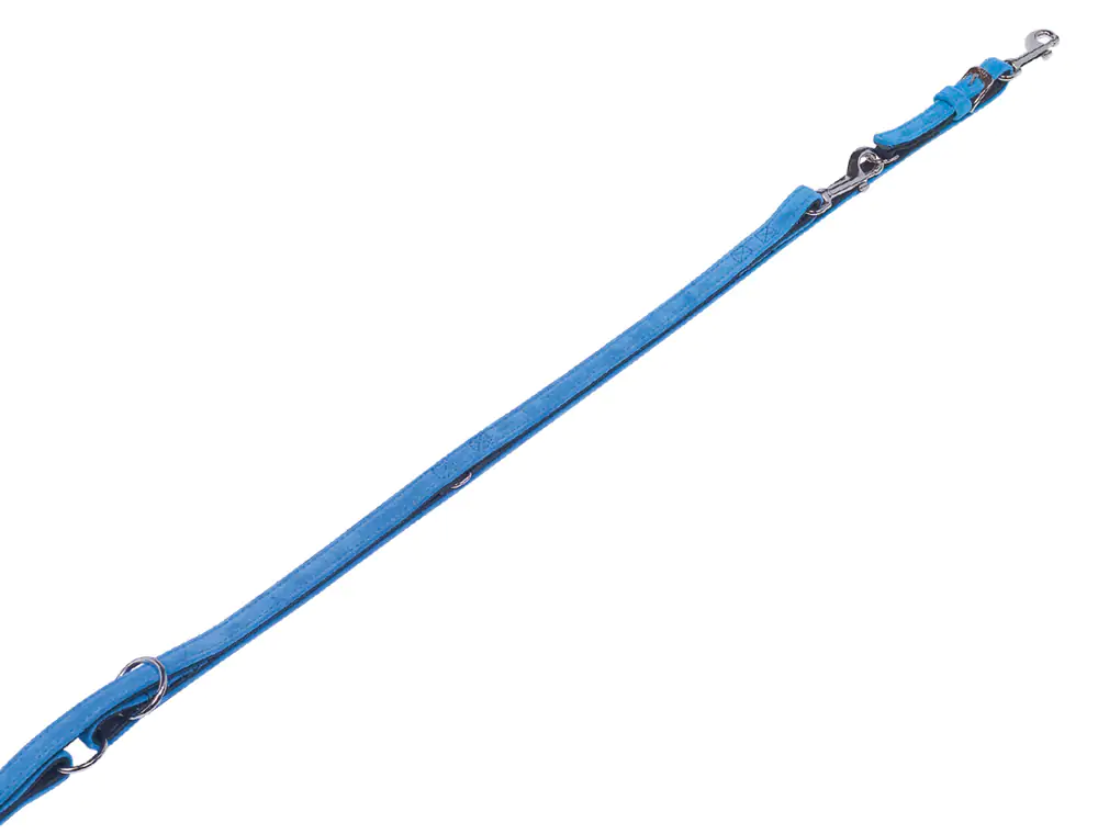 Nobby Führleine Velours türkis 200 cm