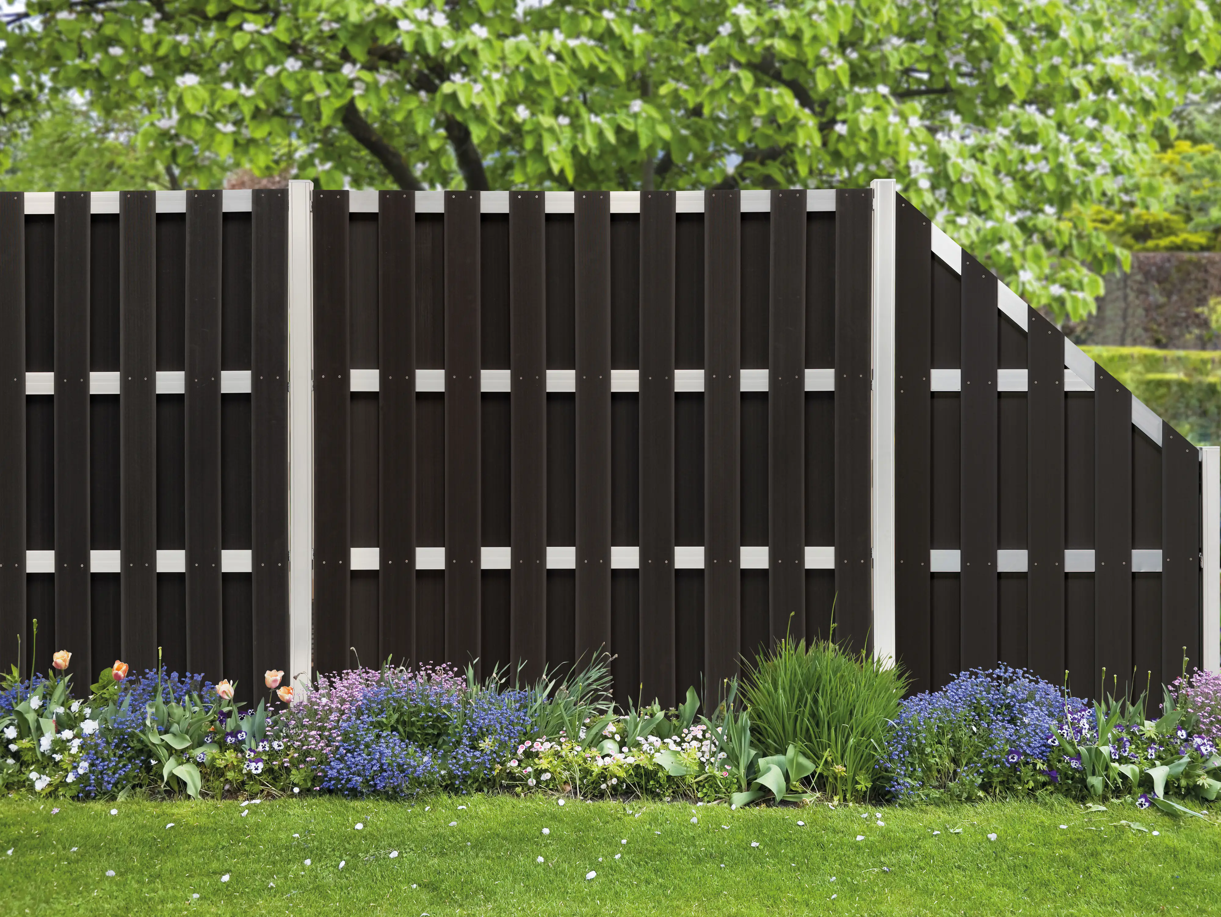 elephant Alupfosten 185 x 6,8 x 6,8 eloxiert mit Abdeckung