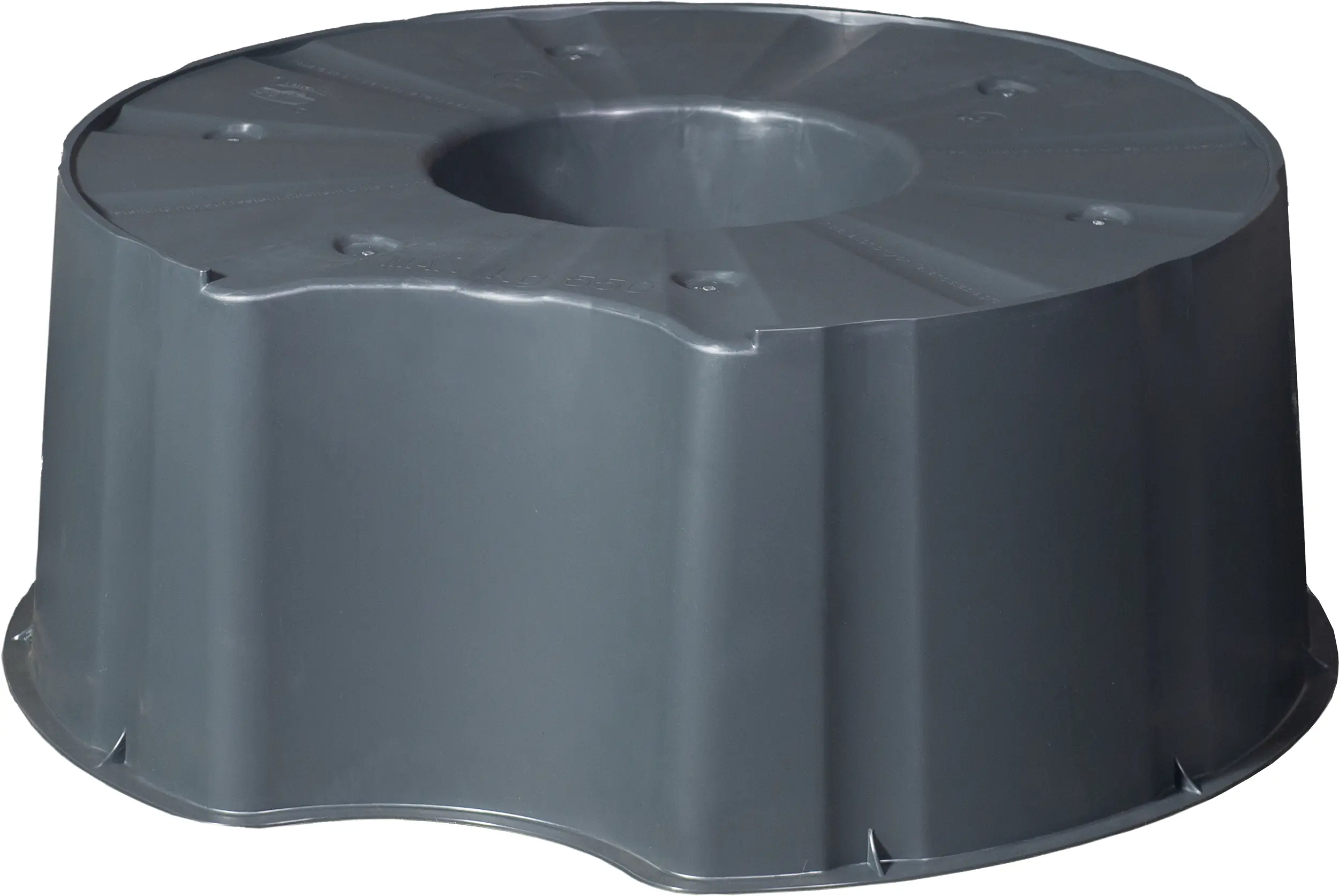 Unterstand für Regentonne 500 L anthrazit