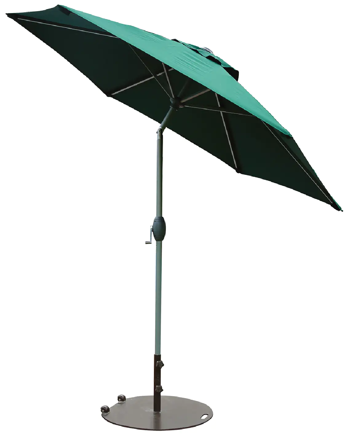 Primaster Sonnenschirm Ingenio dunkelgrün, Ø 2,5 m Primaster Sonnenschirm Ingenio dunkelgrün, Ø 2,5 m