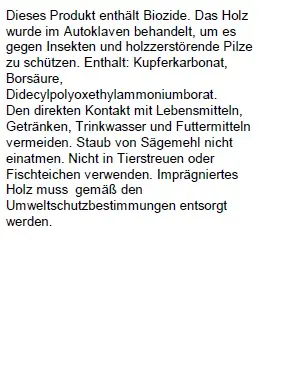 Sichtschutzzaun Rügen 180 x 180 cm, gerade, kesseldruckimprägniert Sichtschutzzaun Rügen 180 x 180 cm, gerade, kesseldruckimprägniert