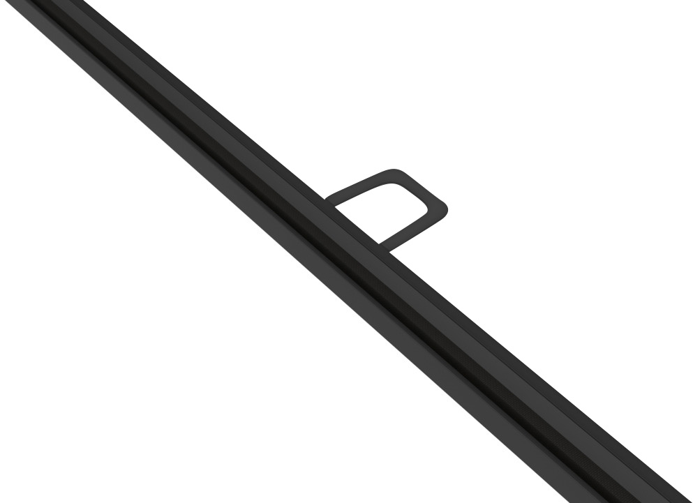 TrendLine Fliegenschutz-Fenster 120 x 150 cm schwarz/anthrazit kürzbar