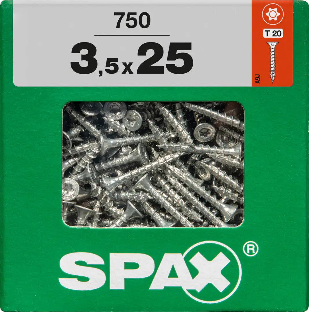Spax Universalschrauben 3.5 x 25 mm TX 20 - 750 Stk.