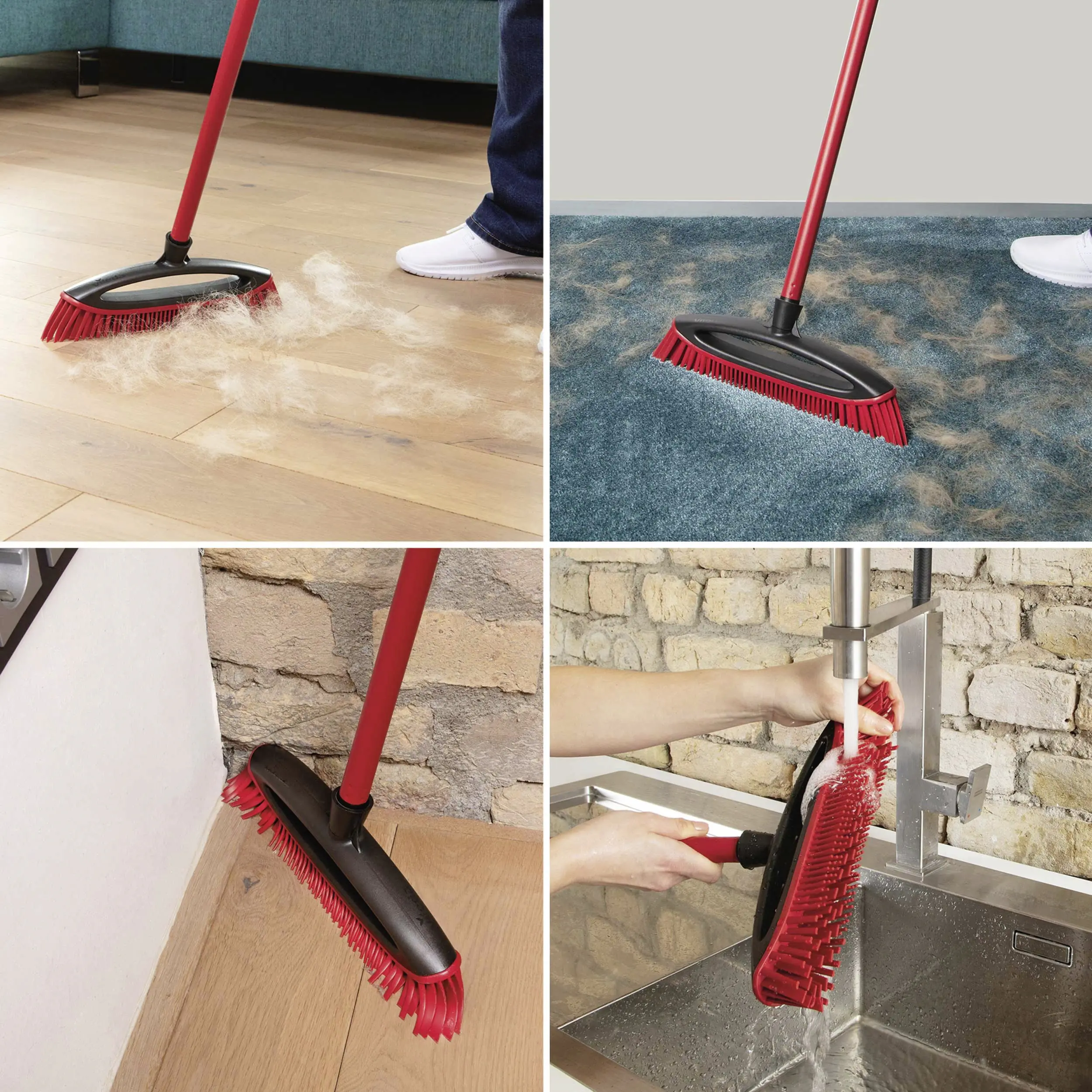 Vileda Besen Silikon Pet Pro AlwaysClean Vileda Besen Silikon Pet Pro AlwaysClean