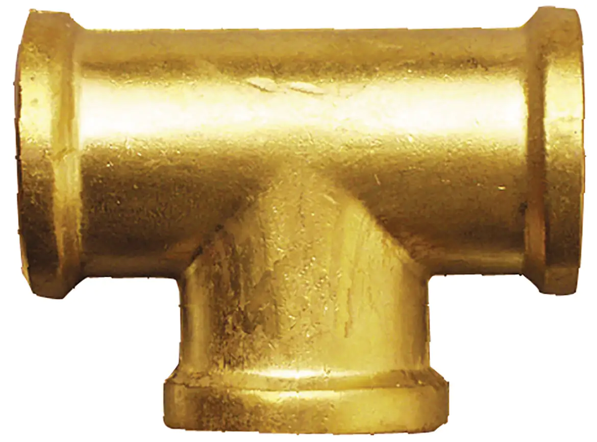 Cornat Messing T-Stück Dreiseitig mit IG 1"