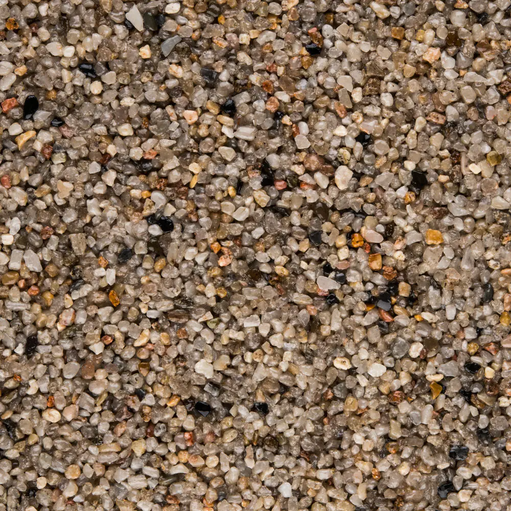 RAVELLO Steinteppich Boden Indoor Körnung Fein Farbe natur dunkel 15 kg Set