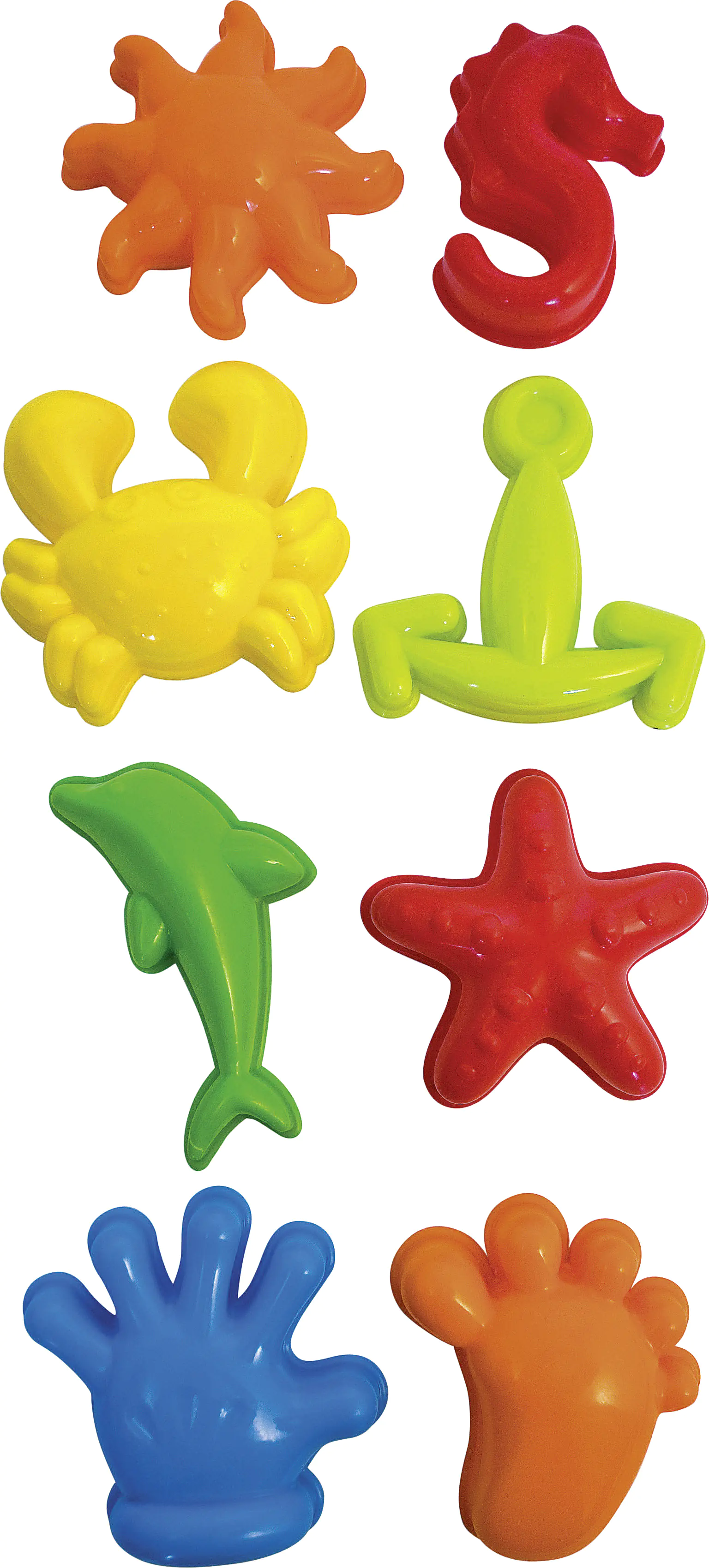 Adriatic Spielware Sandformen bunt Adriatic Spielware Sandformen bunt