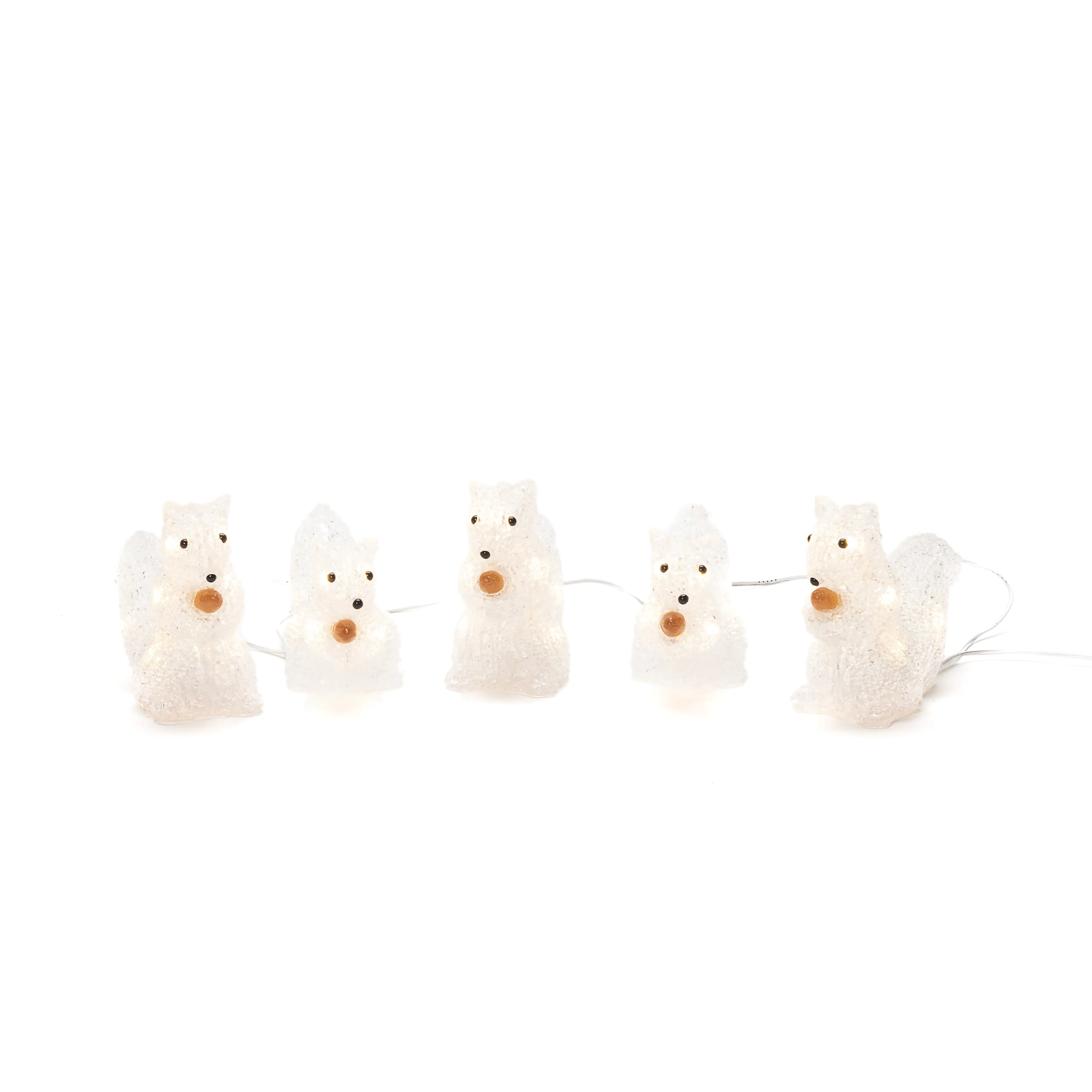 Konstsmide LED Acryl Eichhörnchen 5 er Set