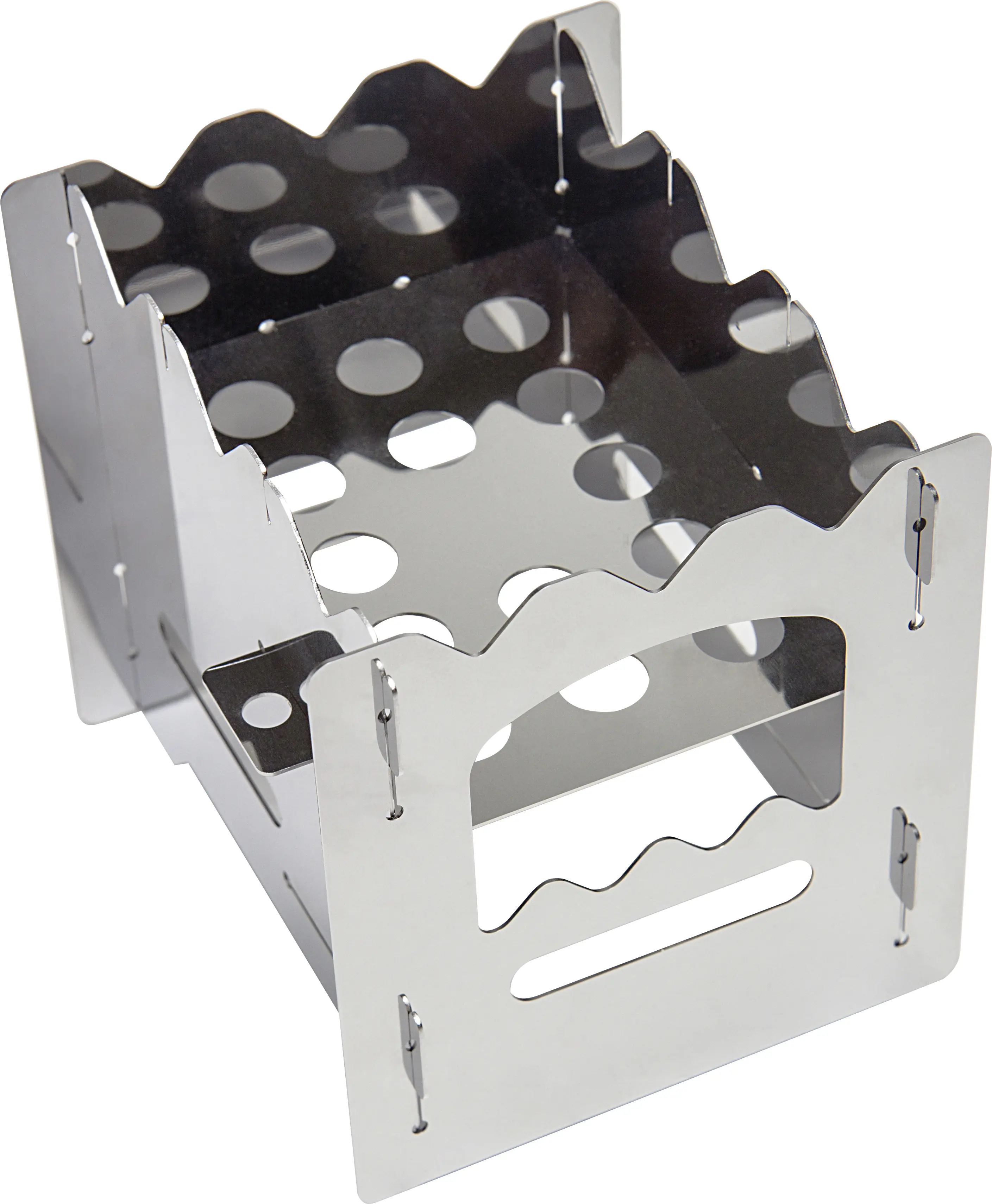 Petromax Hobo-Kocher bk1 kompakter Steckherd Edelstahl