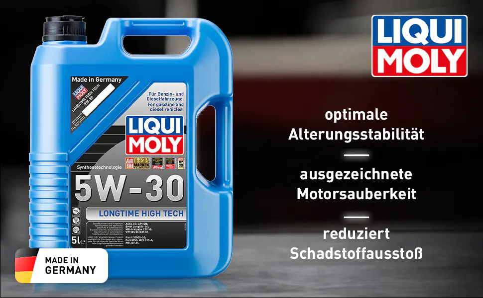 Liqui Moly Motoröl Longtime High Tech SAE 5W-30 5 L Liqui Moly Motoröl Longtime High Tech SAE 5W-30 5 L