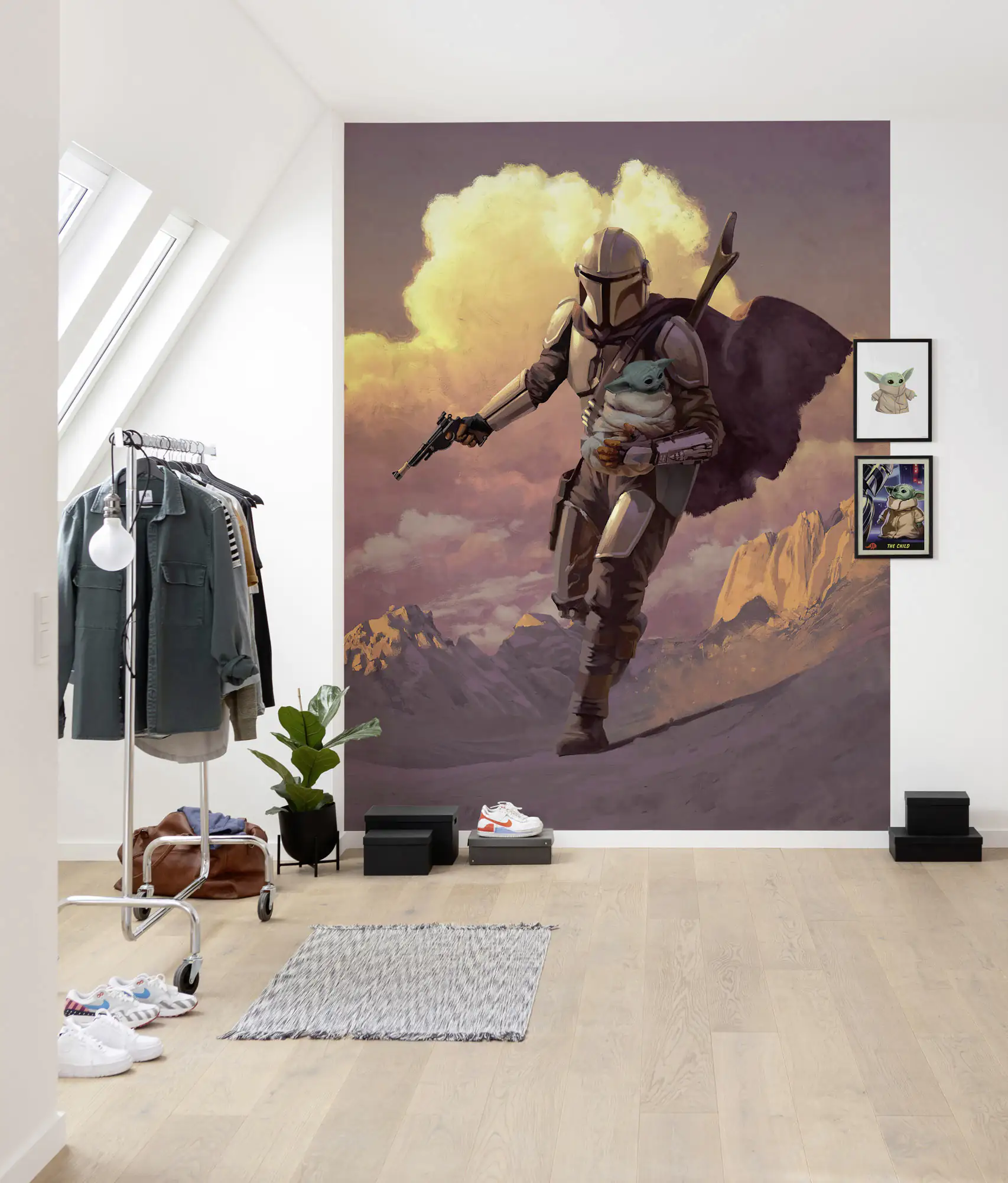 Komar Vlies Fototapete Mandalorian Escape 200 x 280 cm 