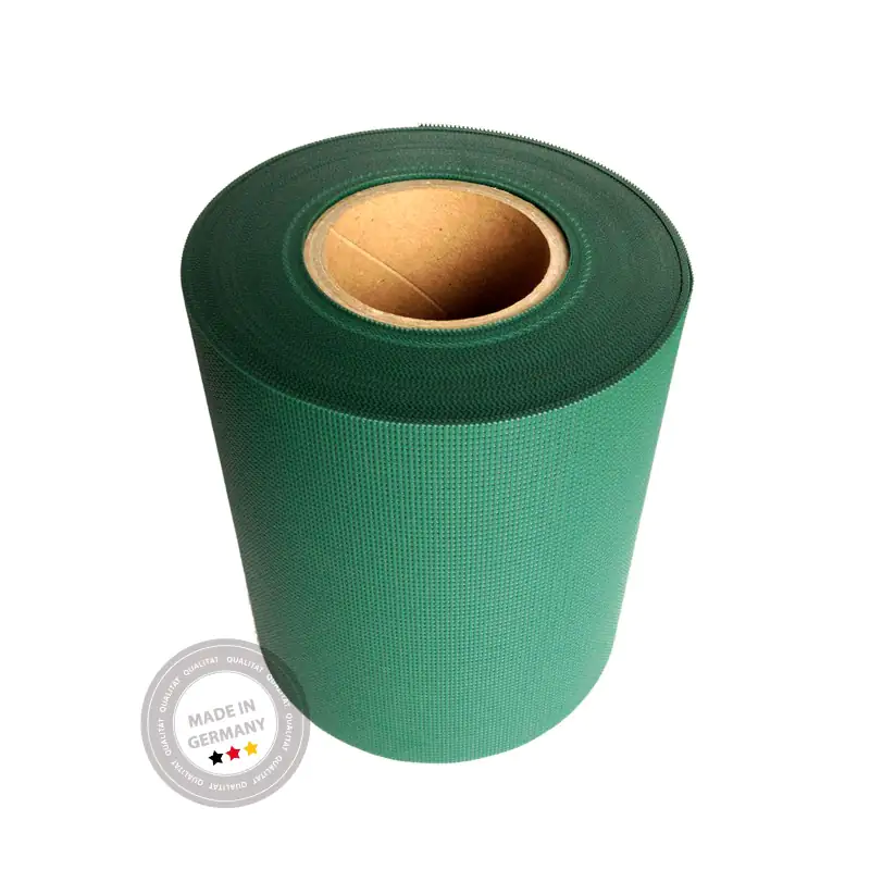 ABZ Sichtschutzstreifen Delta 26 m, grün / transparent