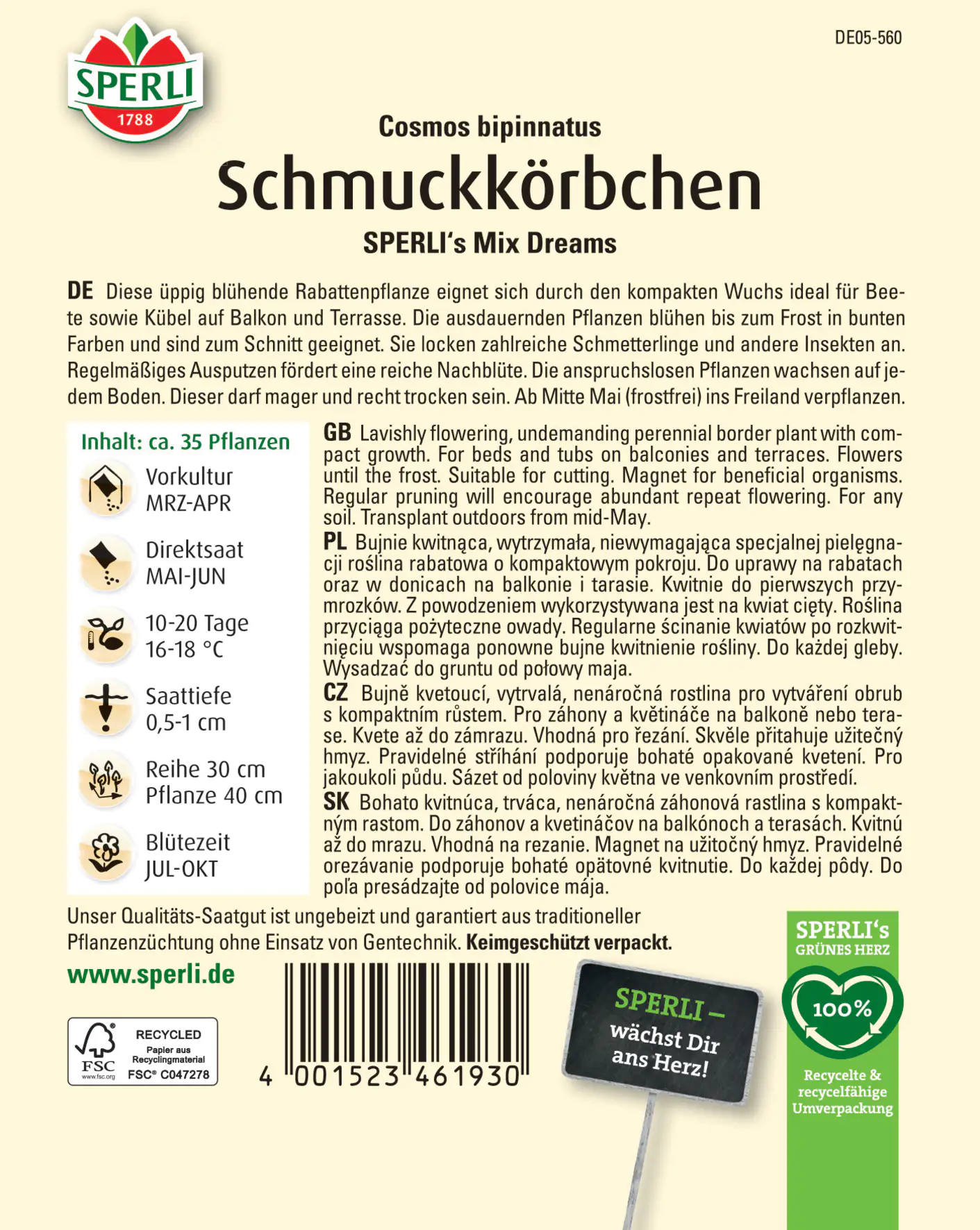 Sperli Schmuckkörbchen SPERLI's Mix Dreams