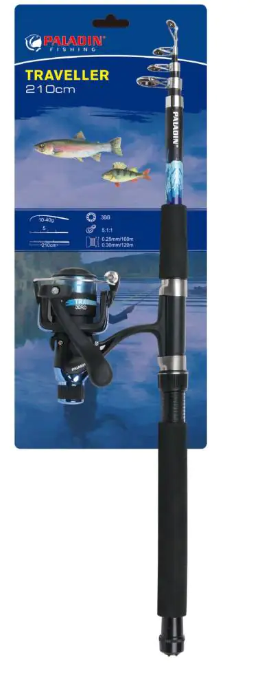Paladin Angelset Forelle Barsch Länge: 210 cm  Paladin Angelset Forelle Barsch Länge: 210 cm