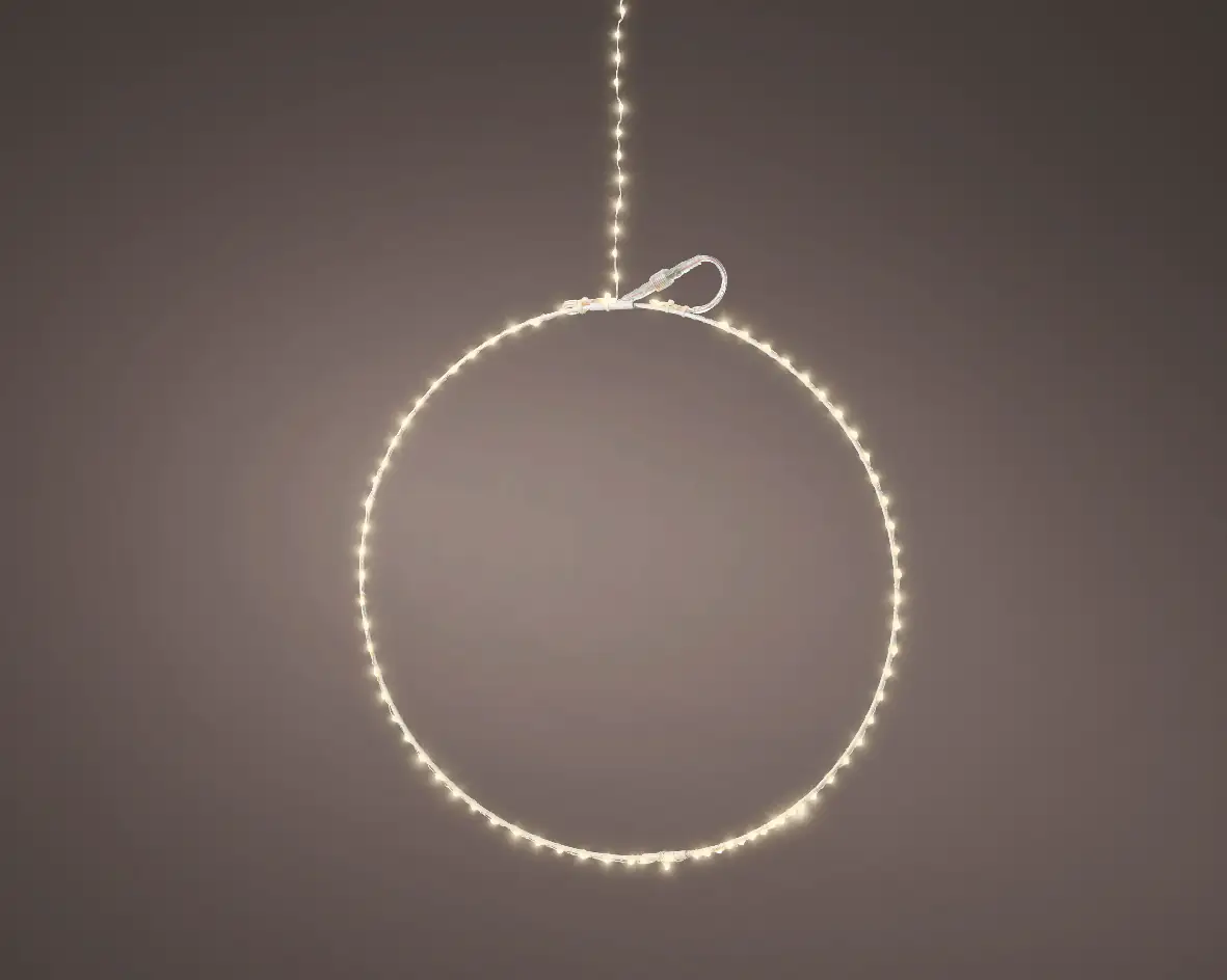 Kaemingk Metall Kreis beleuchtet 125 Lichter Ø 38 cm Kaemingk Metall Kreis beleuchtet 125 Lichter Ø 38 cm