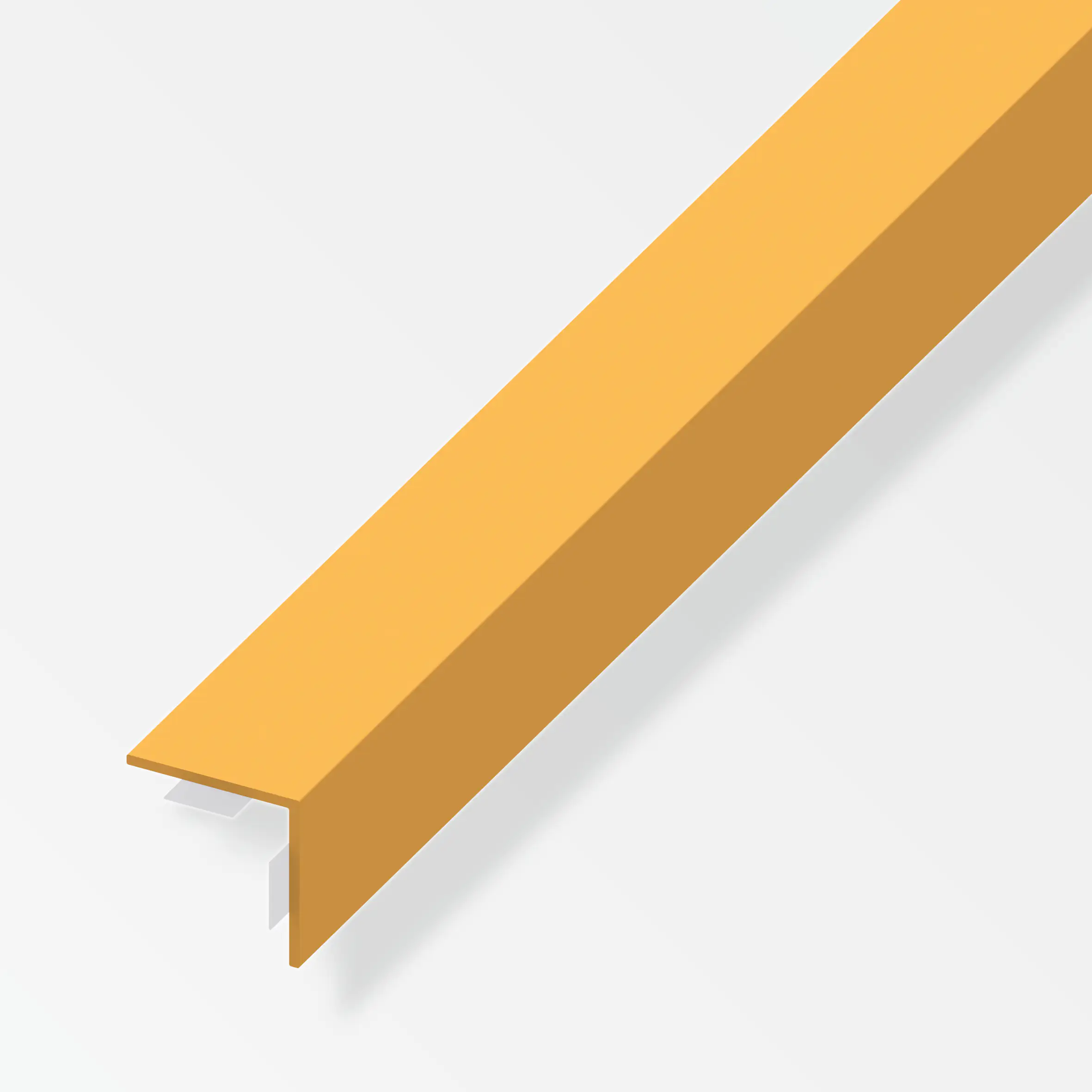 alfer Winkel 1 m, 25 x 25 mm PVC (Kunststoff) glatt gelb