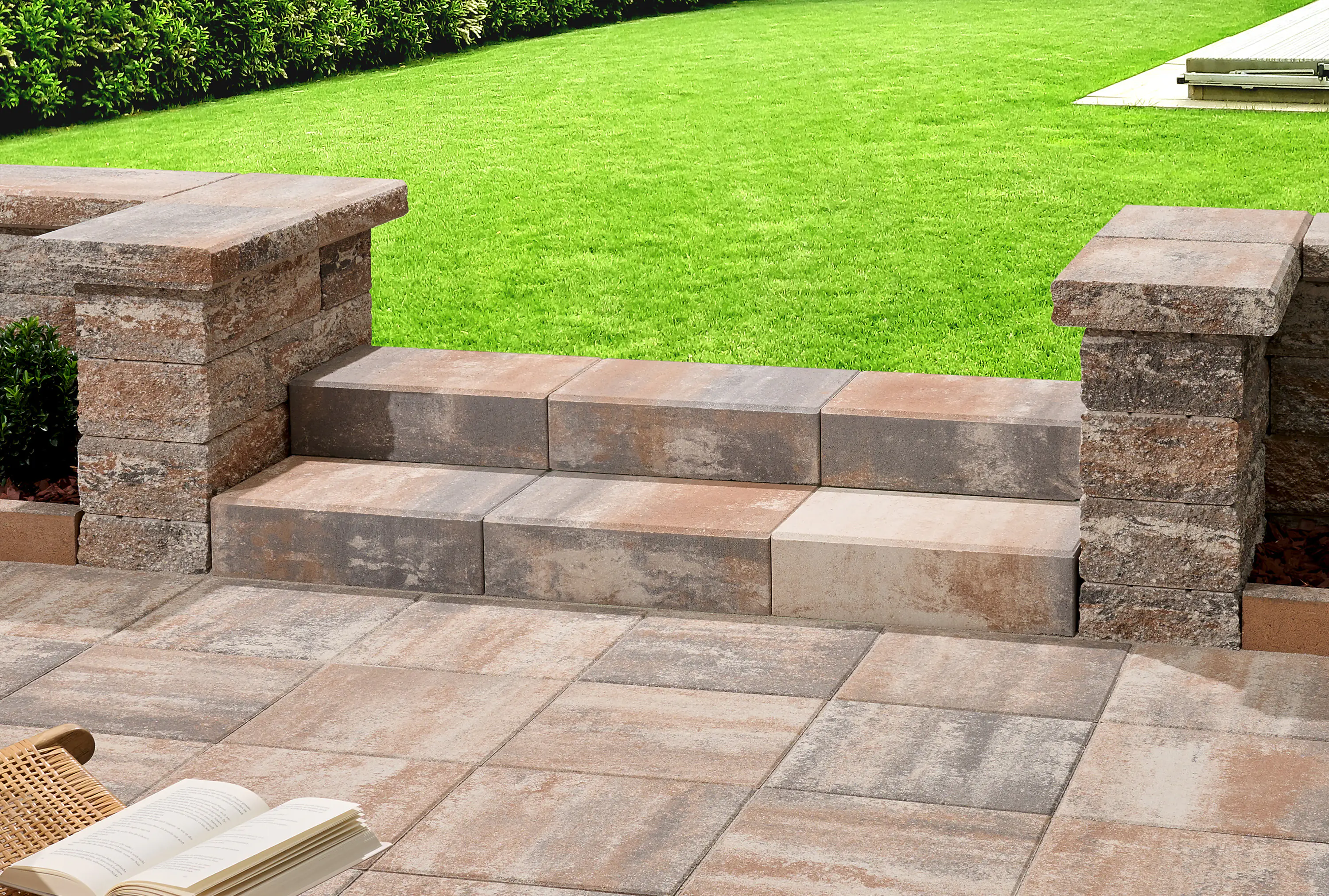 Kann Blockstufe 50 x 34 x 15 cm jura-nuanciert