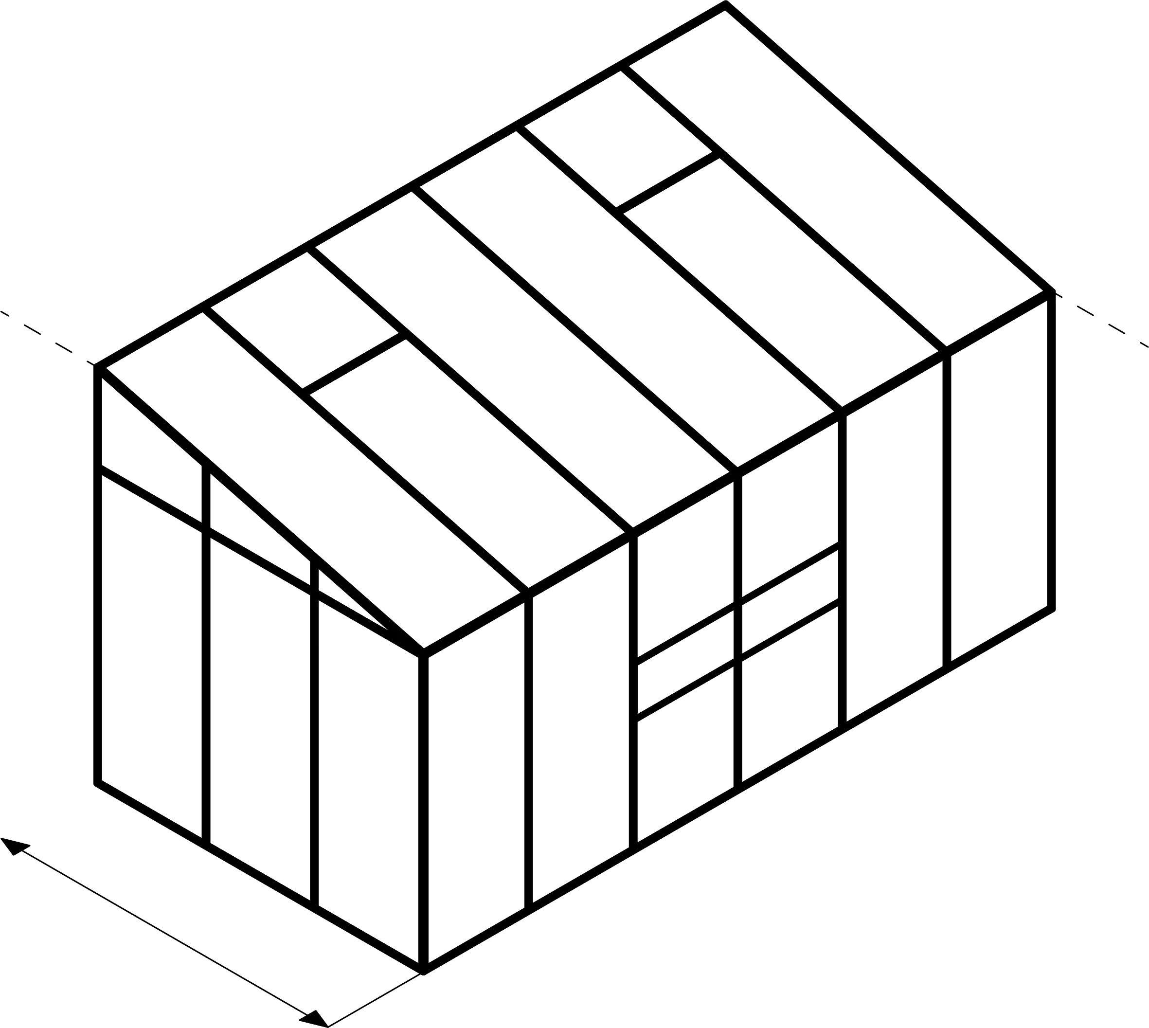 Vitavia Gewächshaus Osiris 7800 190 x 379 cm 4 mm Hohlkammerplatten