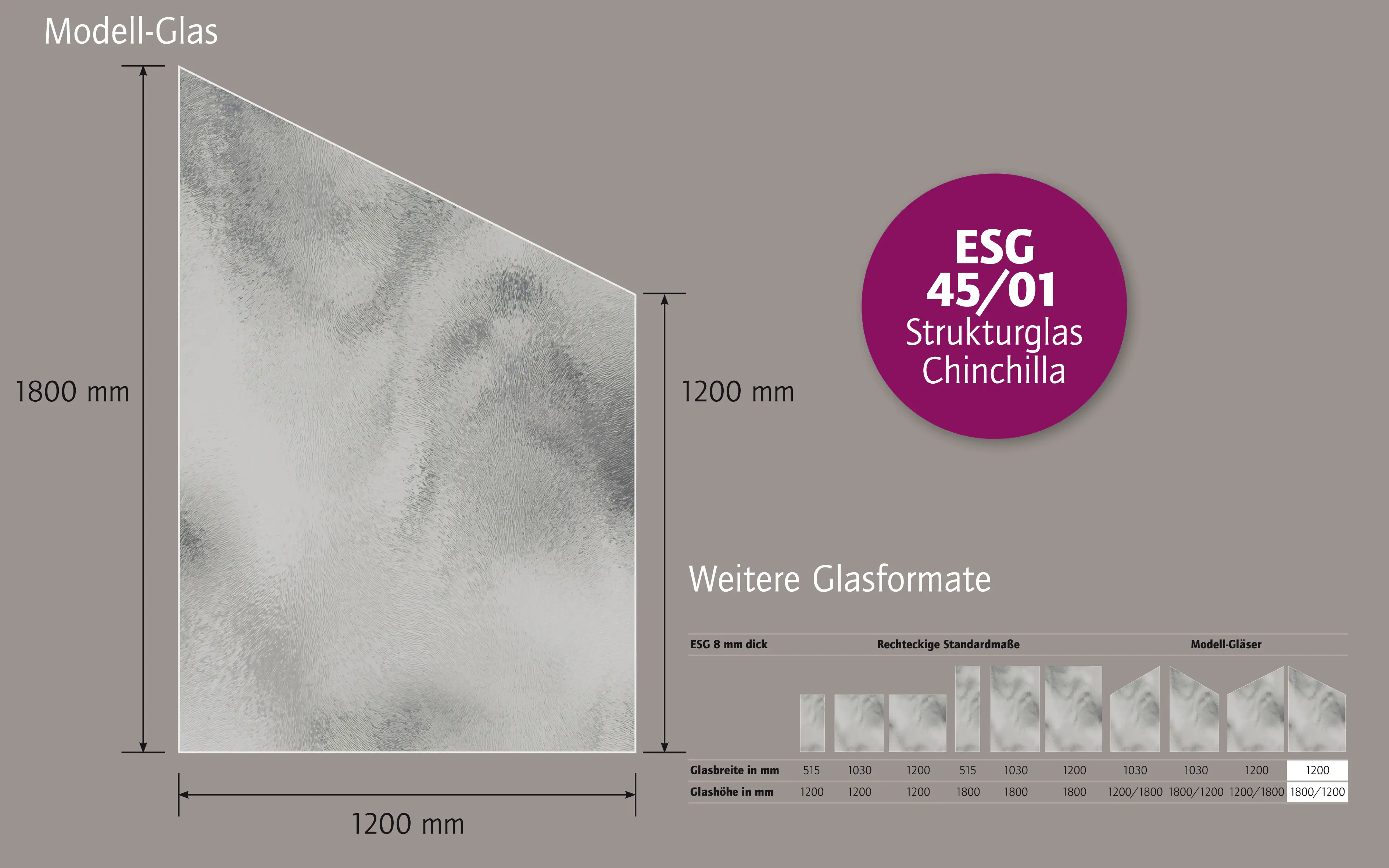 Ambiente Glaszaun B: 120 x Höhe: L 180/R 120 cm, gehärtetes 8 mm Glas Ambiente Glaszaun B: 120 x Höhe: L 180/R 120 cm, gehärtetes 8 mm Glas