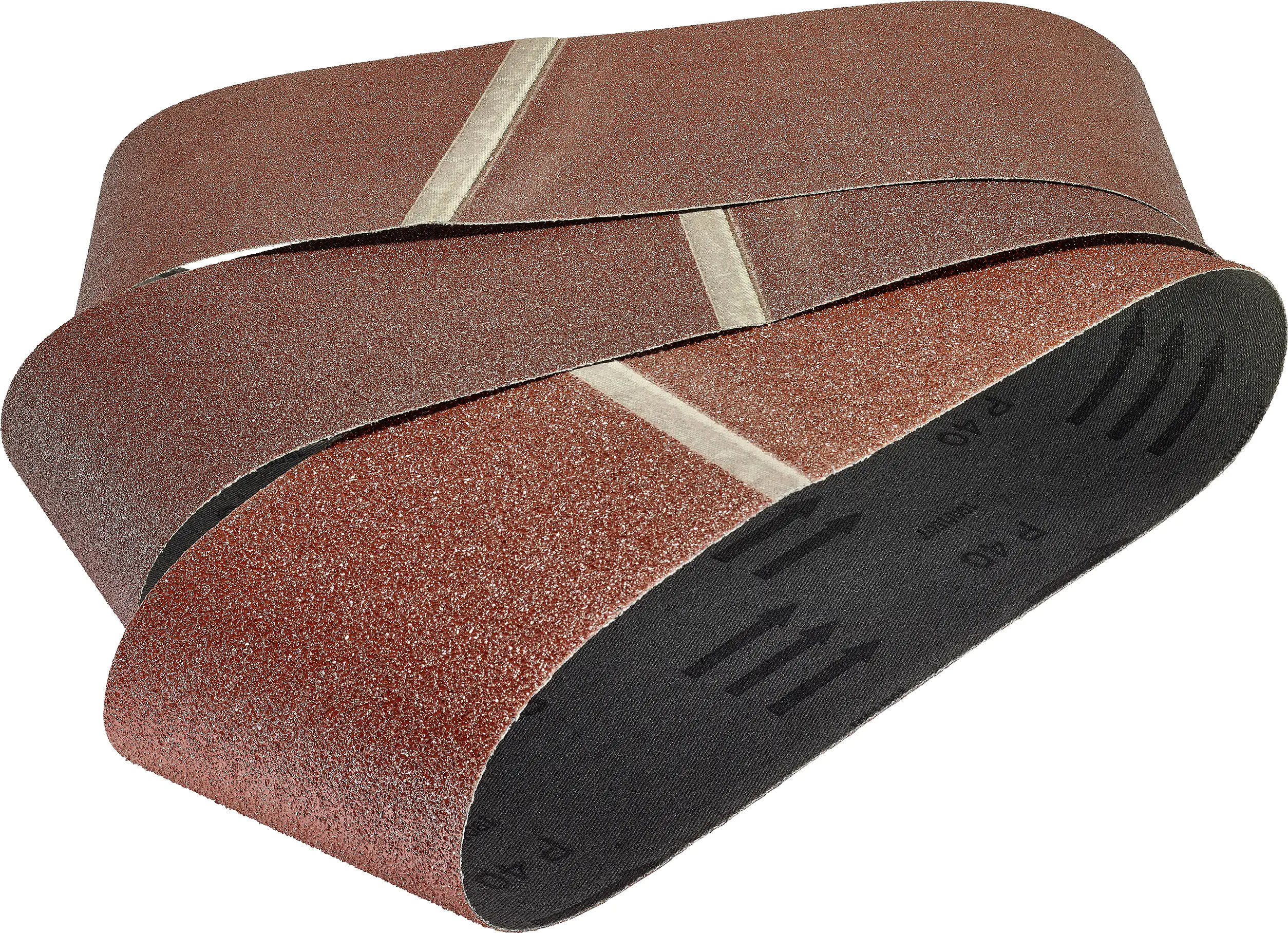 Wolfcraft Schleifbänder K40 80 120 75 x 533 mm 9-teilig