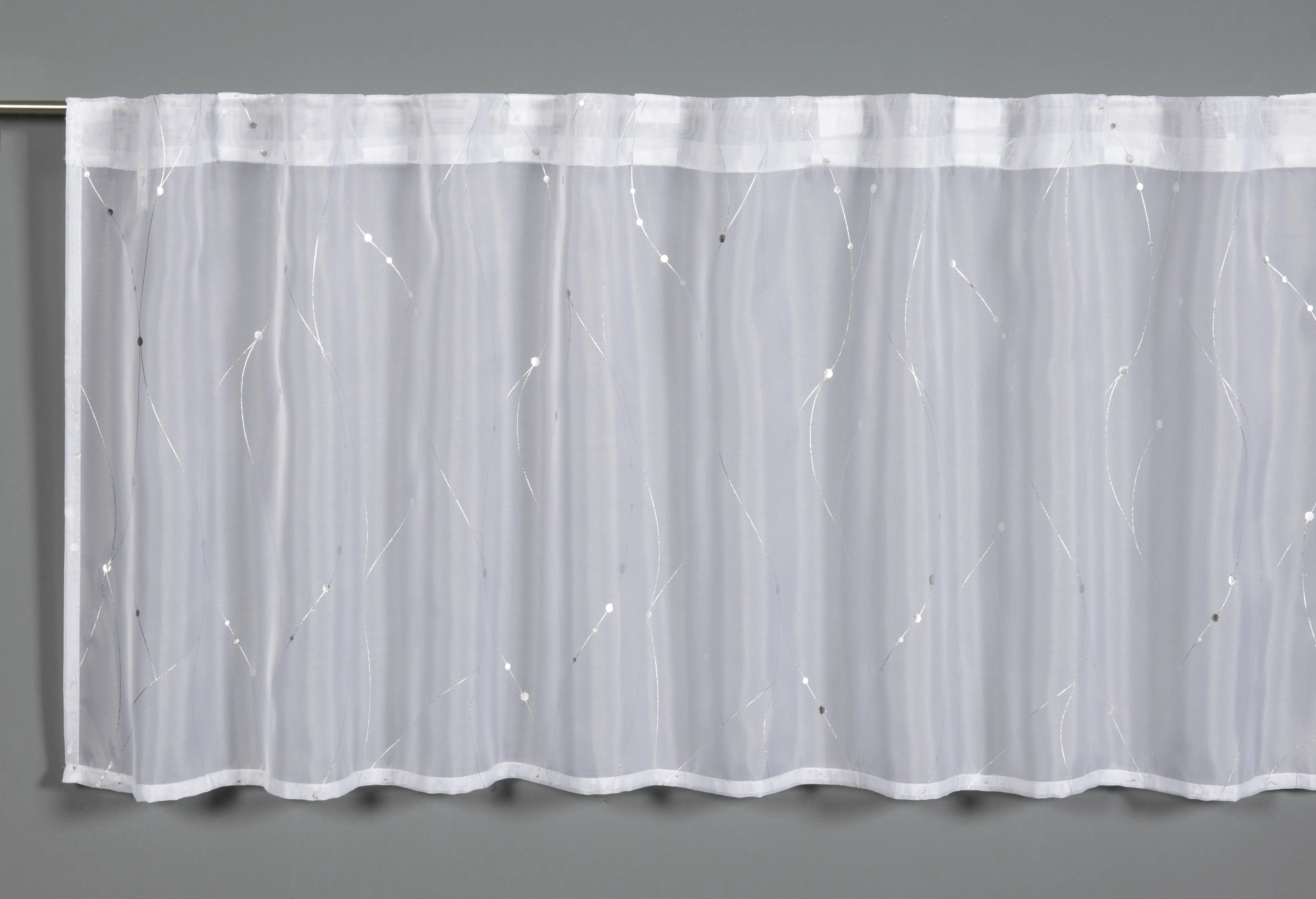 Gardinia Bistrogardine Voile weiß 45 x 140 cm Gardinia Bistrogardine Voile weiß 45 x 140 cm