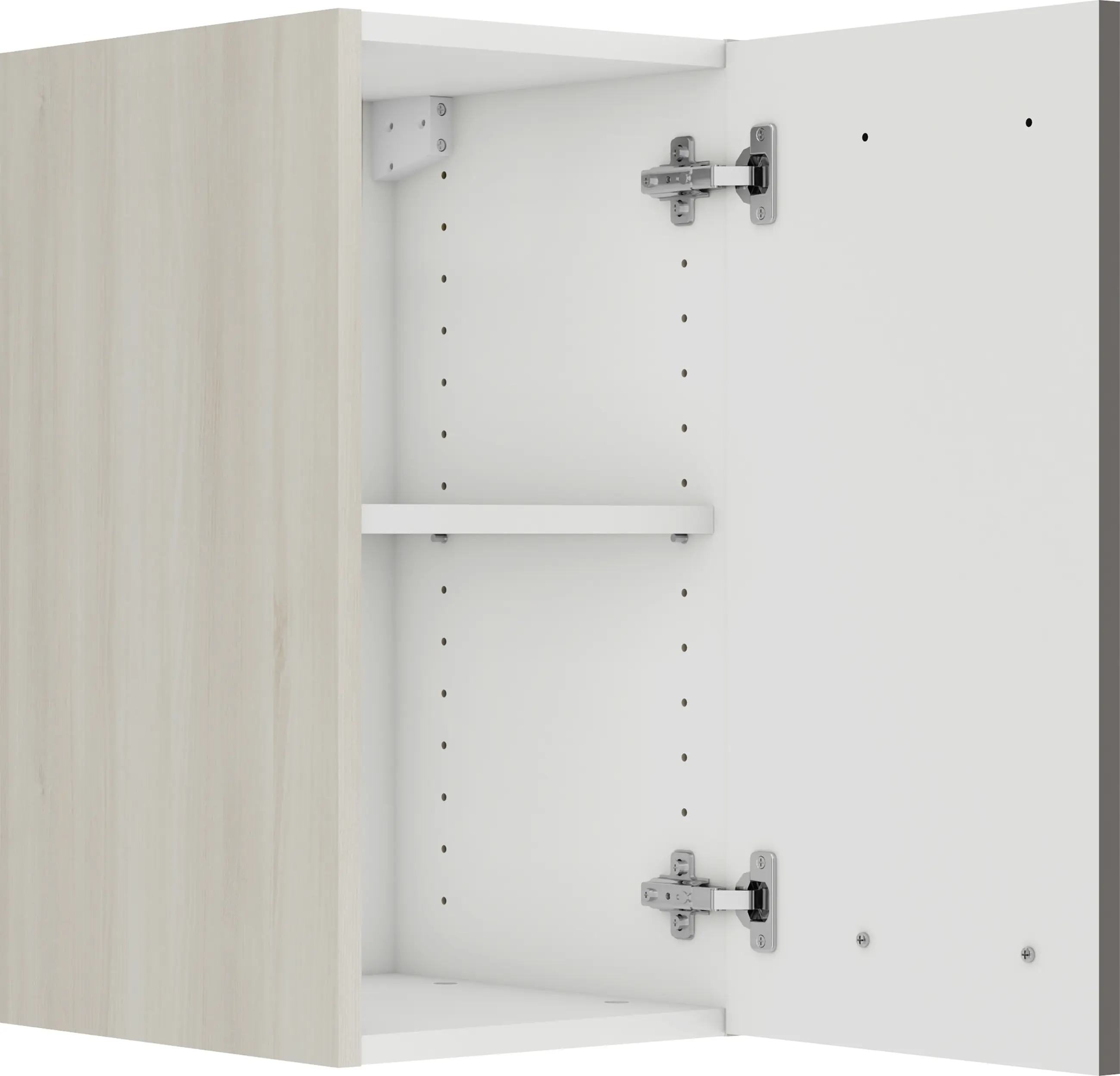 Optifit Oberschrank Faro 220 anthrazit/akazie 30 cm