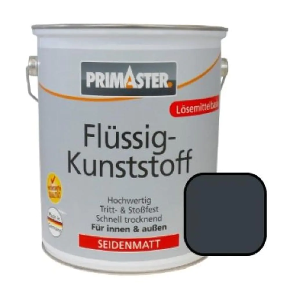 Primaster Premium Flüssigkunststoff RAL 7016 2,5 L anthrazitgrau seidenmatt