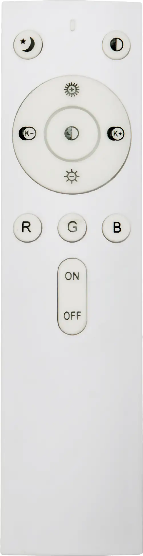 Näve LED Deckenleuchte Sligo RGB Ø 38 cm Regenbogen Nachtlicht & Memory