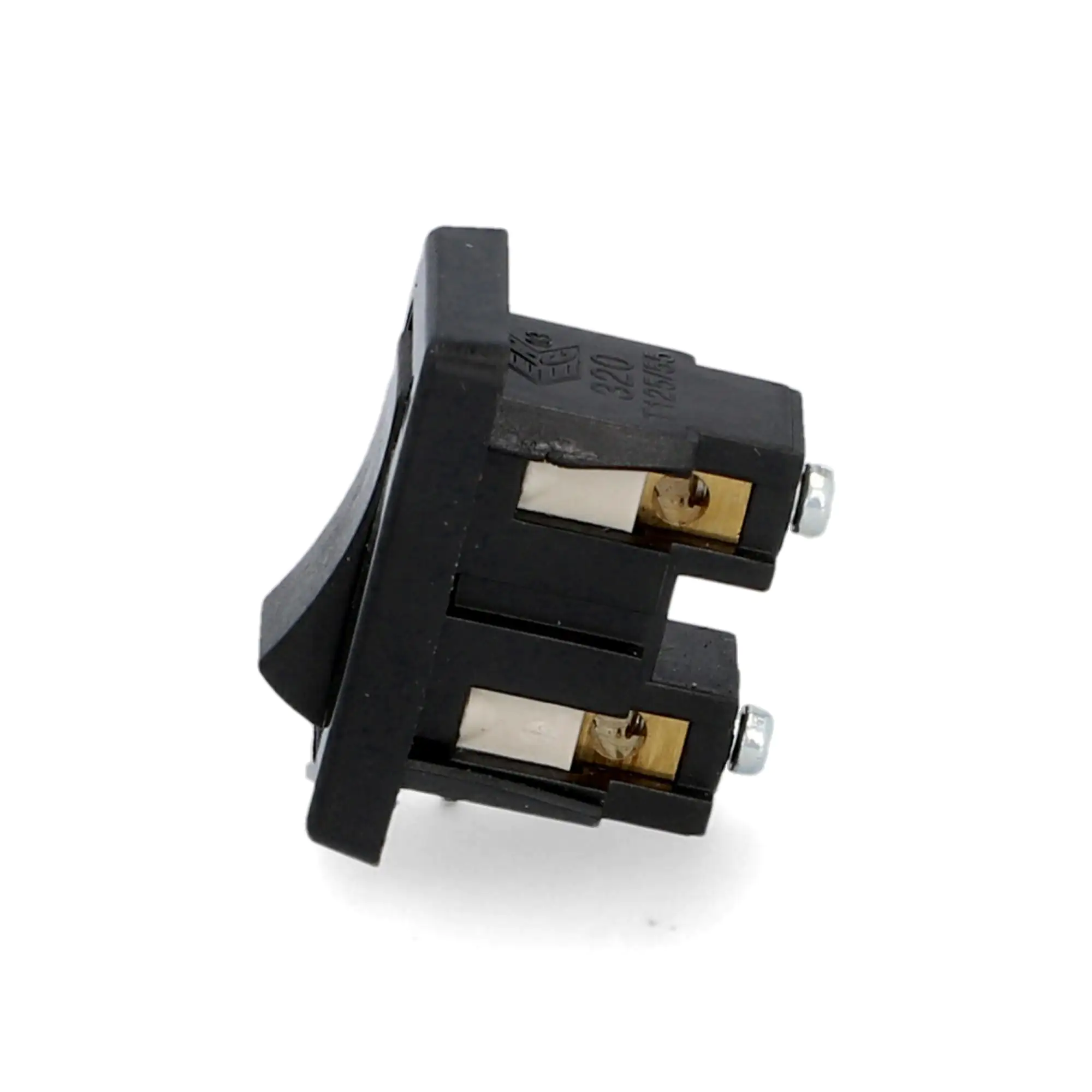 Einbau-Wippschalter 1p 250V 2A schwarz