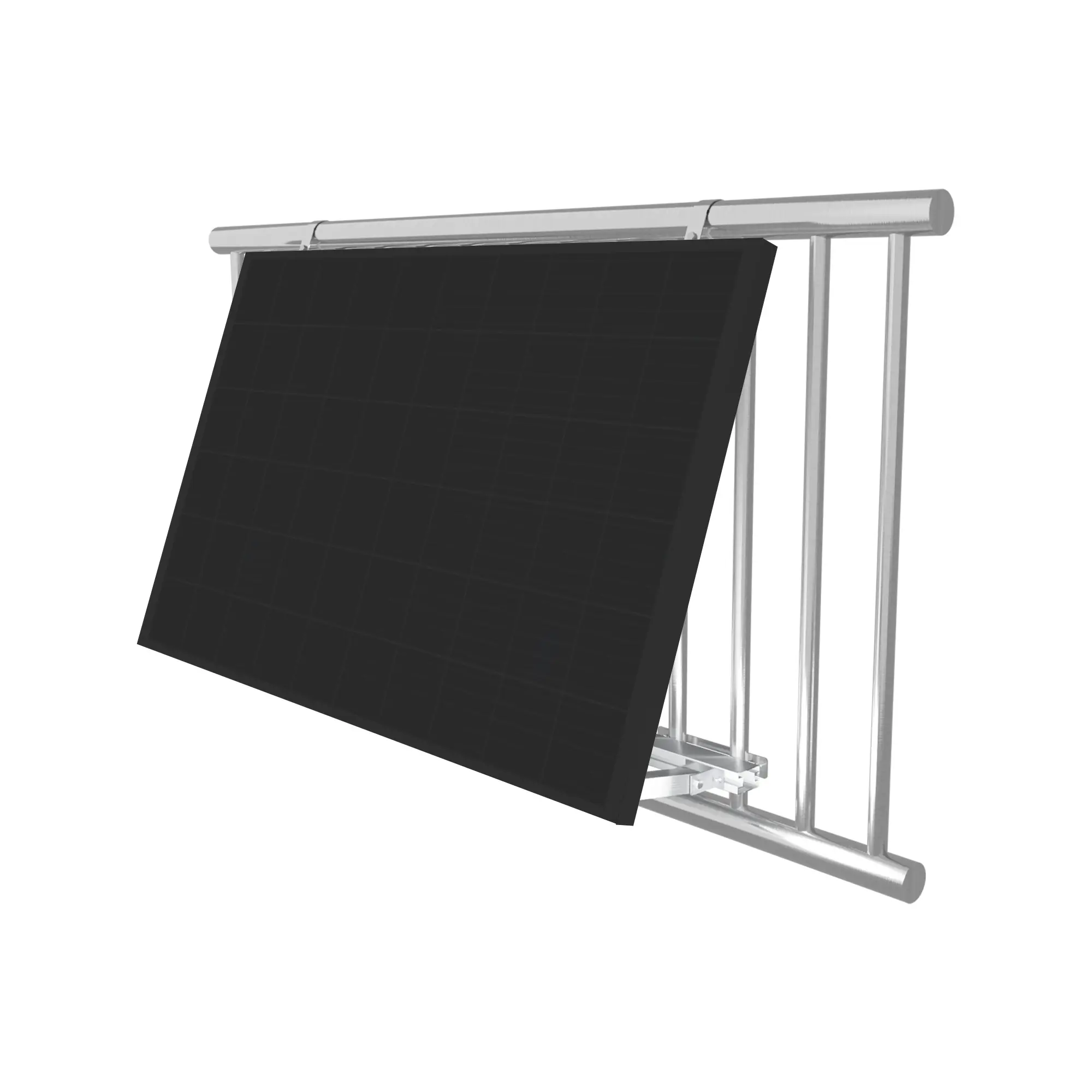 Vale Solarmodul-Halterung für rundes Geländer (2 Panele) Vale Solarmodul-Halterung für rundes Geländer (2 Panele)