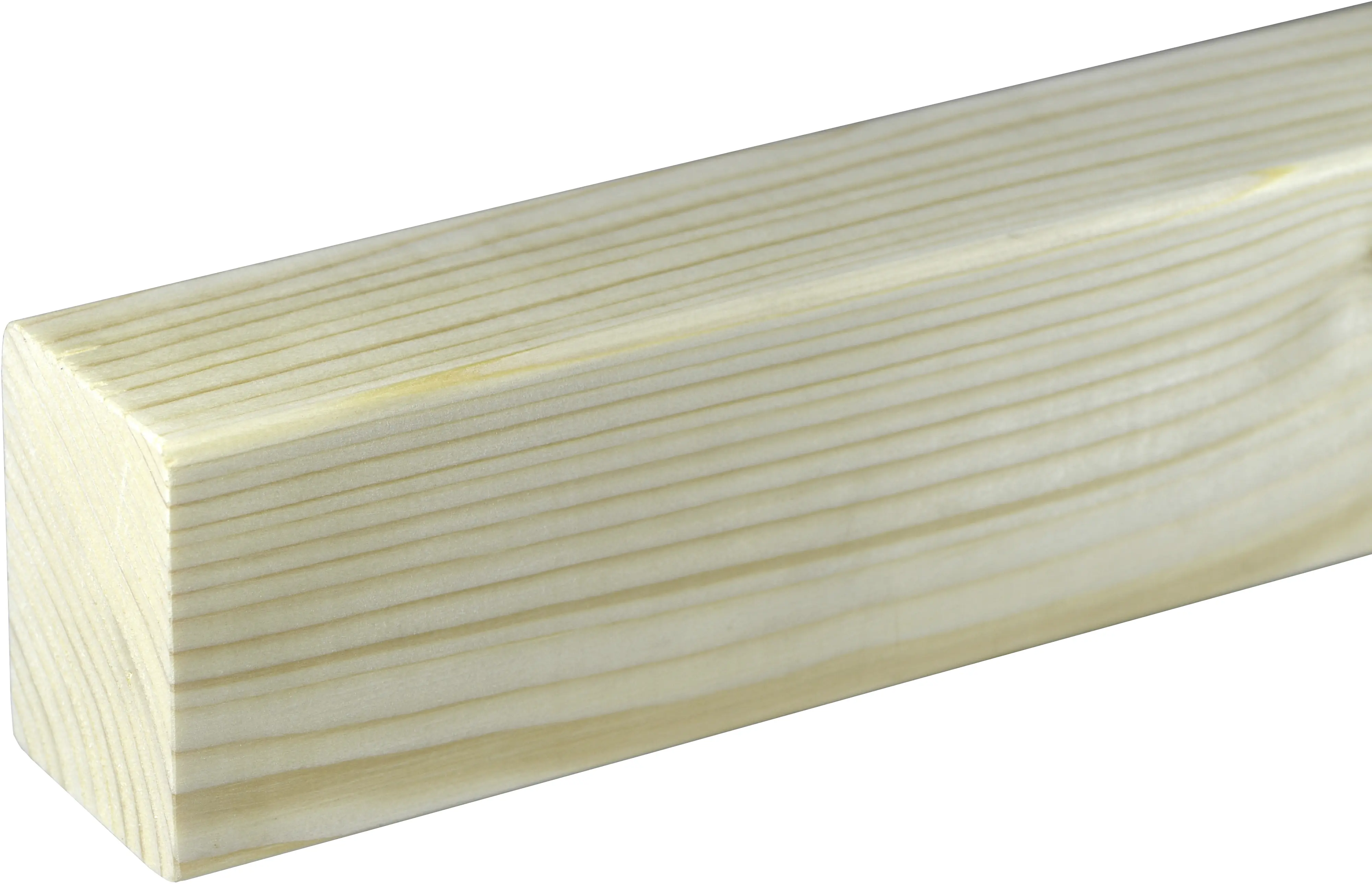 FN Neuhofer Rahmenholz gerundet 100 cm 75 x 55 mm Fichte