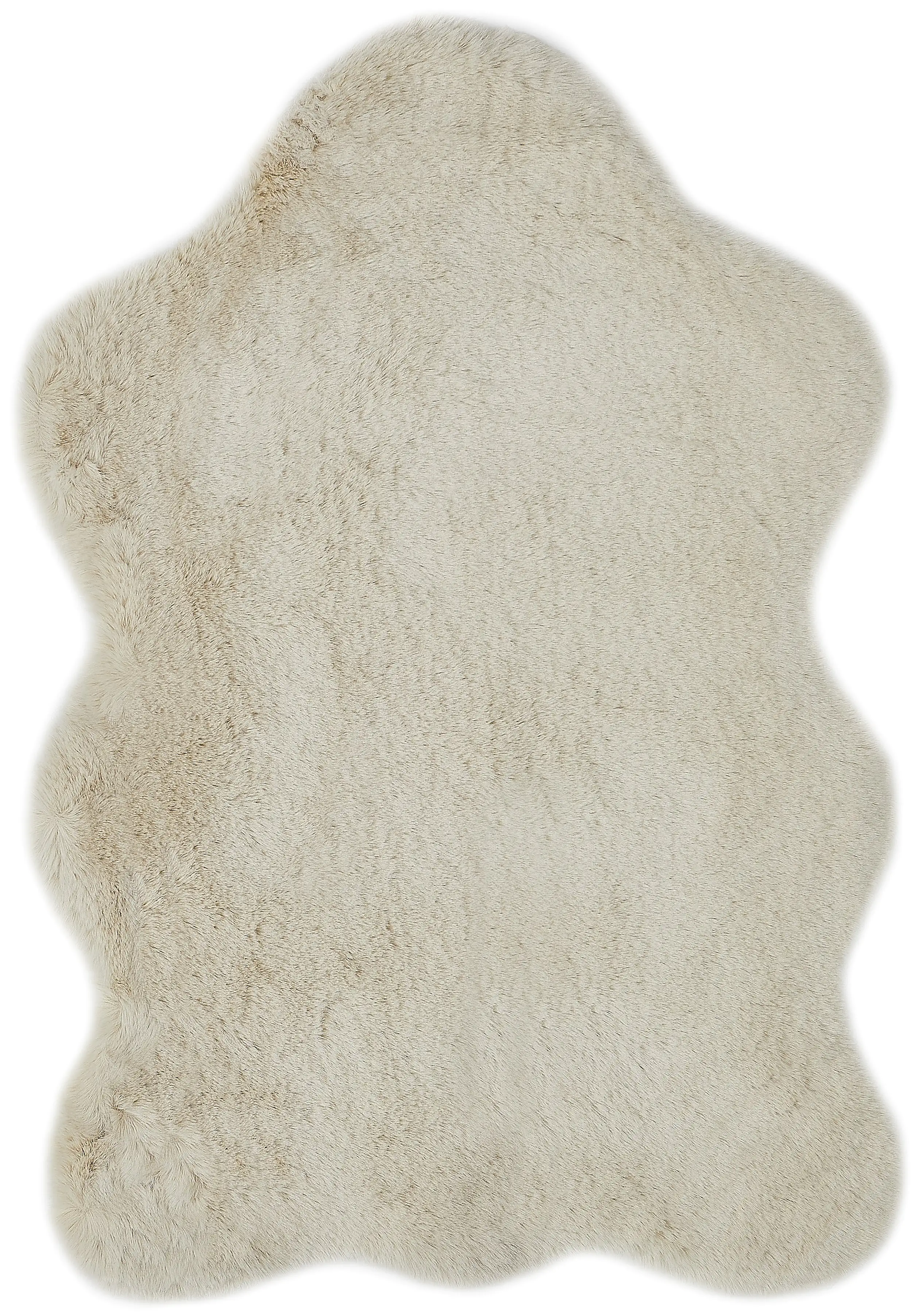 Andiamo Kunstfell Coste, beige, ca. 55 x 80 cm