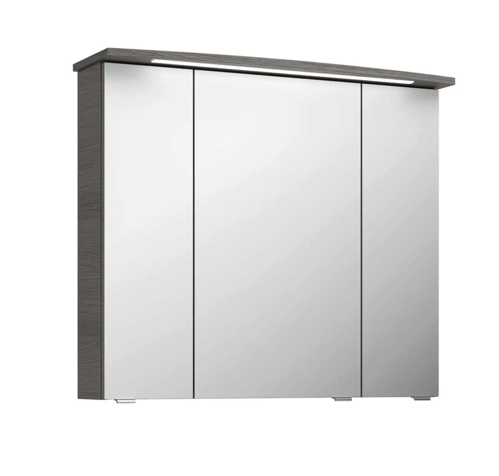 4017026108968_1 Pelipal Spiegelschrank Fokus 4010 Graphit Struktur quer, Breite 820 mm