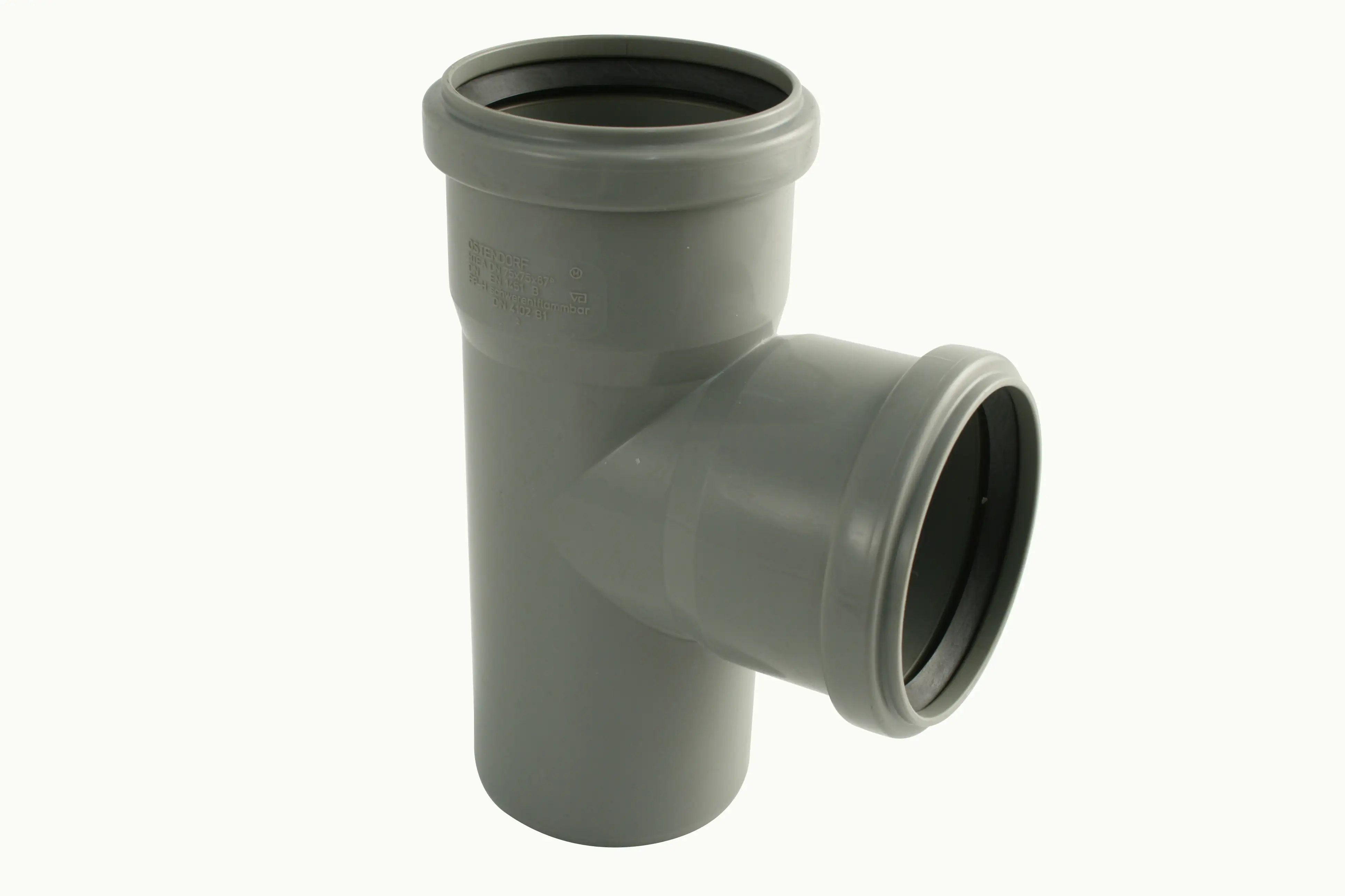 4002644092027 HTEA Einfach-Abzweig 87° DN 90/90