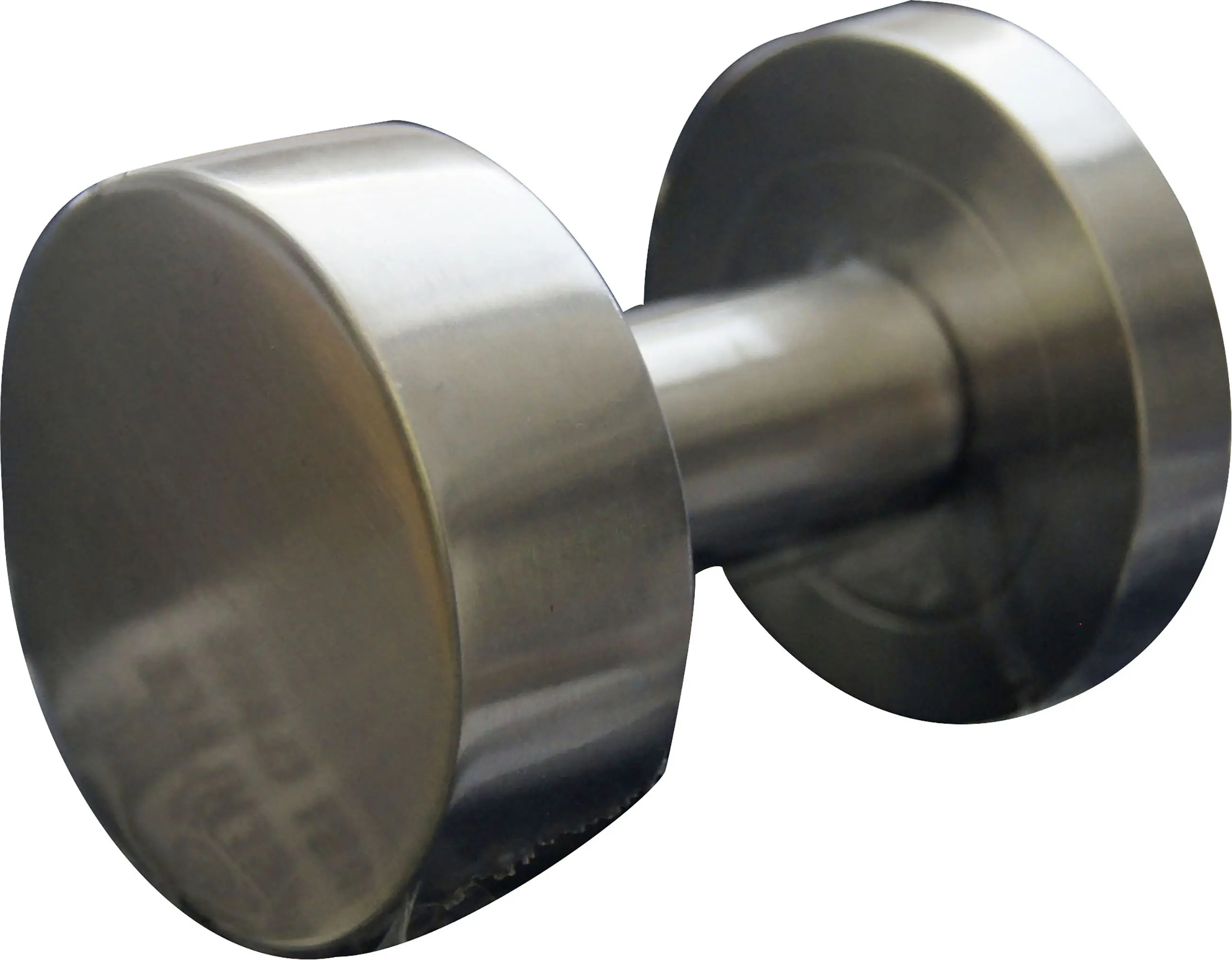 Südmetall Türknauf Eingangstür Edelstahl satiniert inkl. Stift & Schrauben flach Ø 52 mm