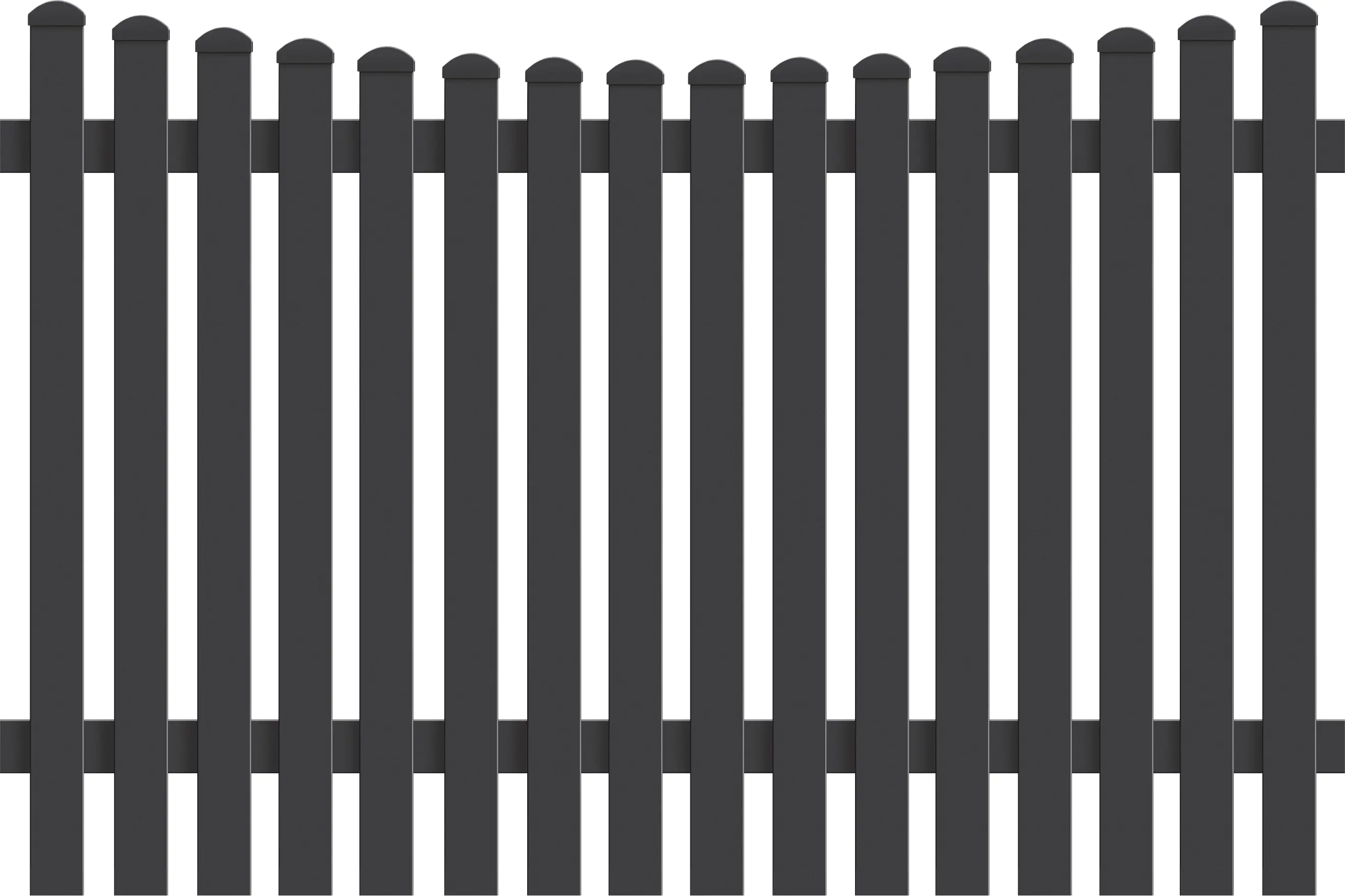 KM Zaun Zaunfeld Meran Unterbogen 181,3 x 180 cm, anthrazit KM Zaun Zaunfeld Meran Unterbogen 181,3 x 180 cm, anthrazit